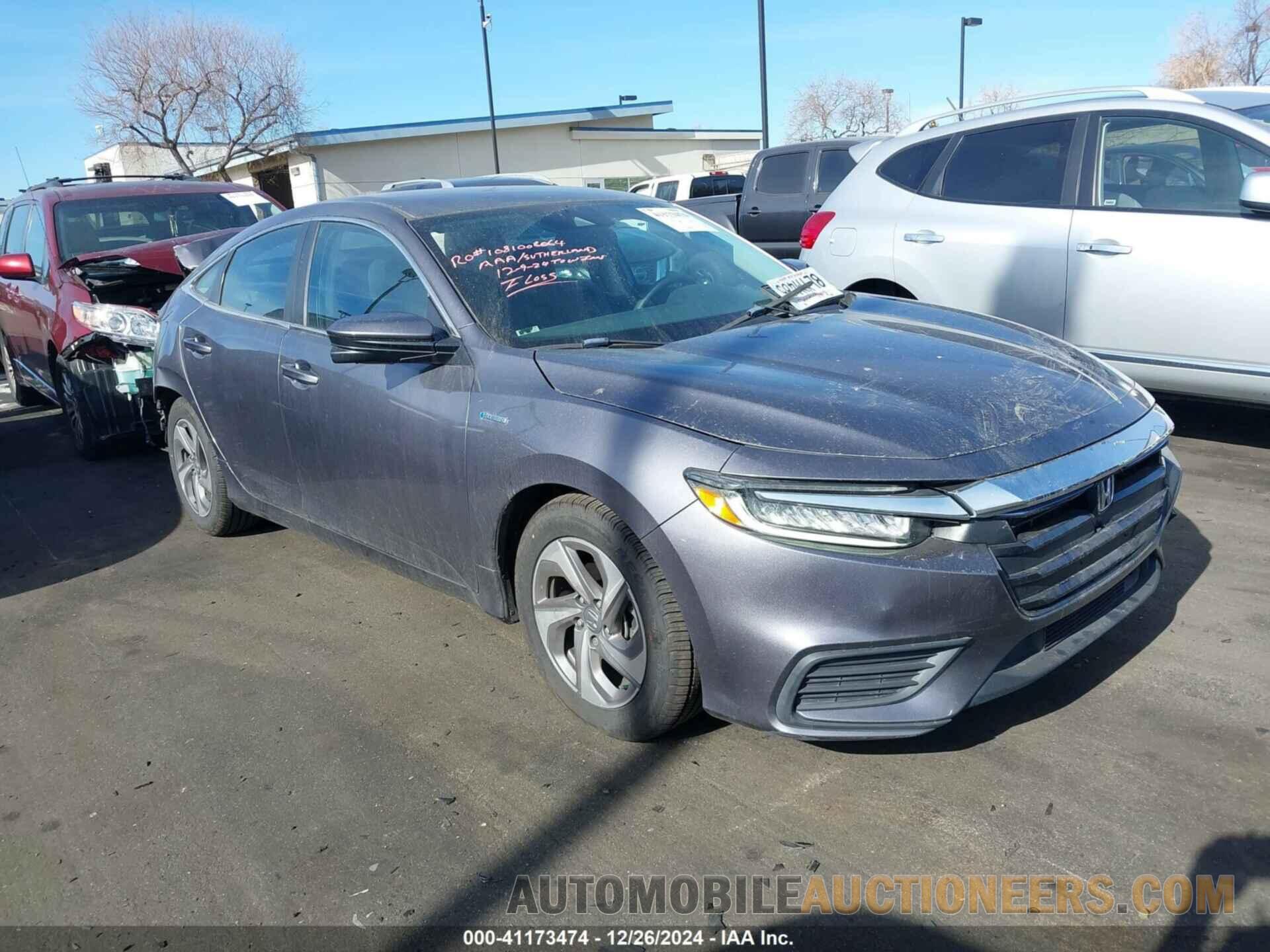 19XZE4F50LE001034 HONDA INSIGHT 2020