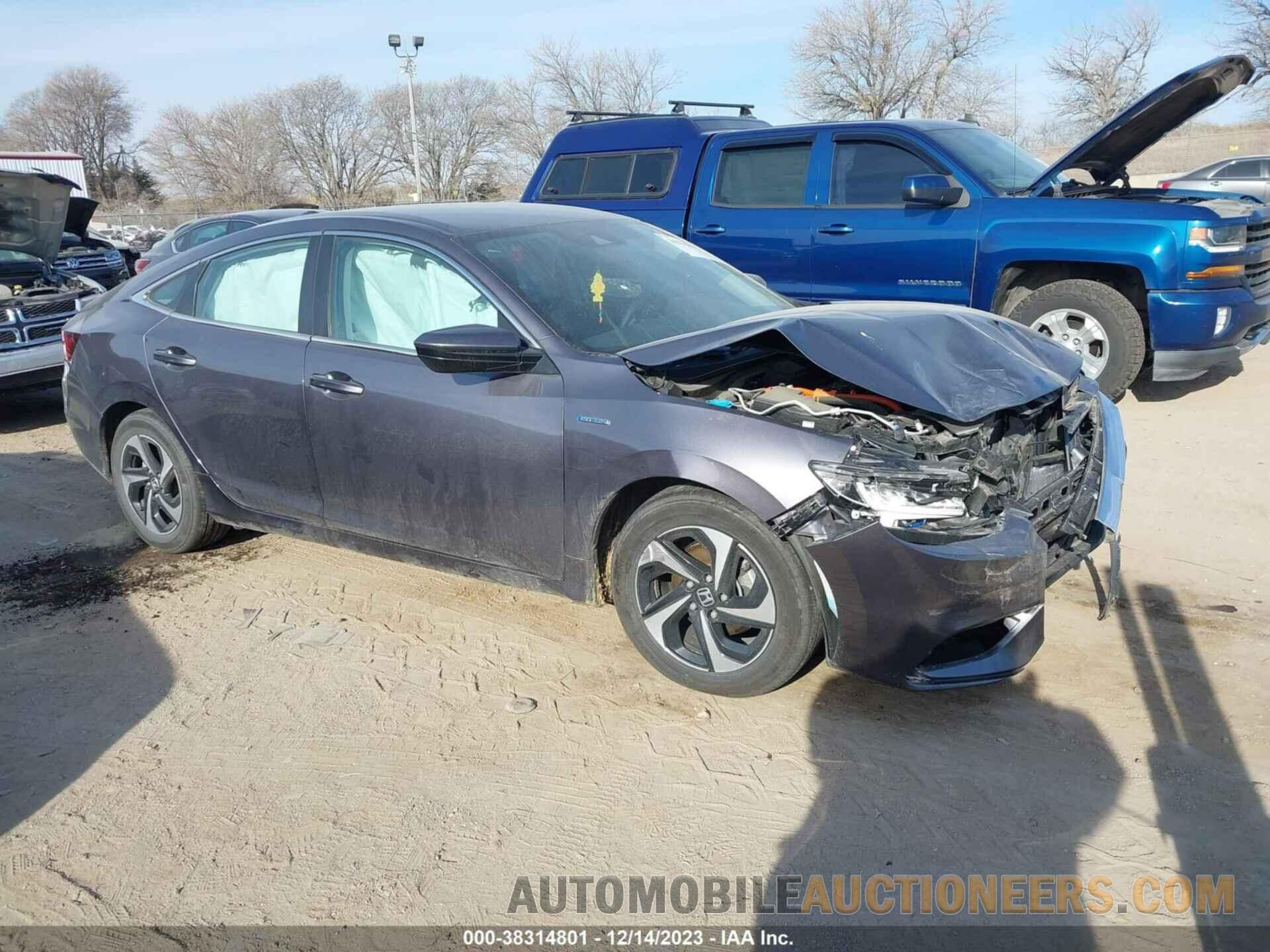 19XZE4F52NE009655 HONDA INSIGHT 2022