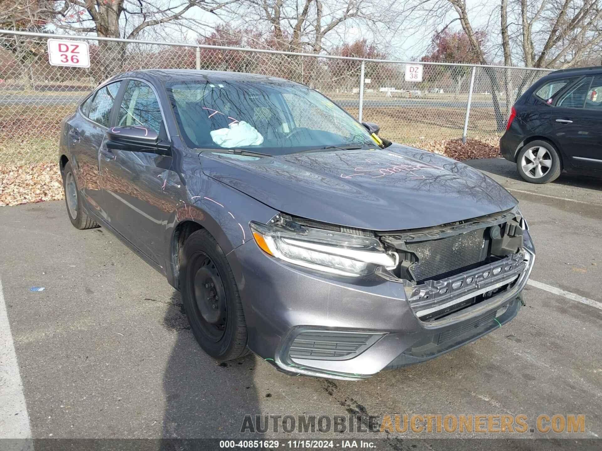 19XZE4F53KE033376 HONDA INSIGHT 2019