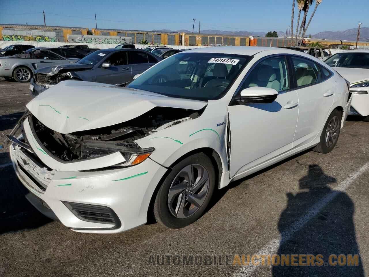 19XZE4F53LE008205 HONDA INSIGHT 2020