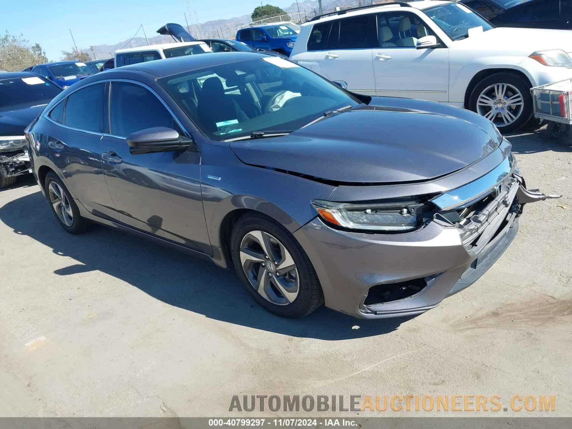 19XZE4F54KE013959 HONDA INSIGHT 2019