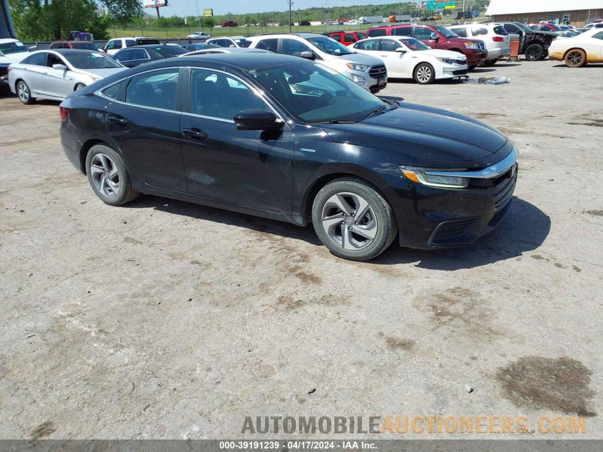 19XZE4F54LE007922 HONDA INSIGHT 2020