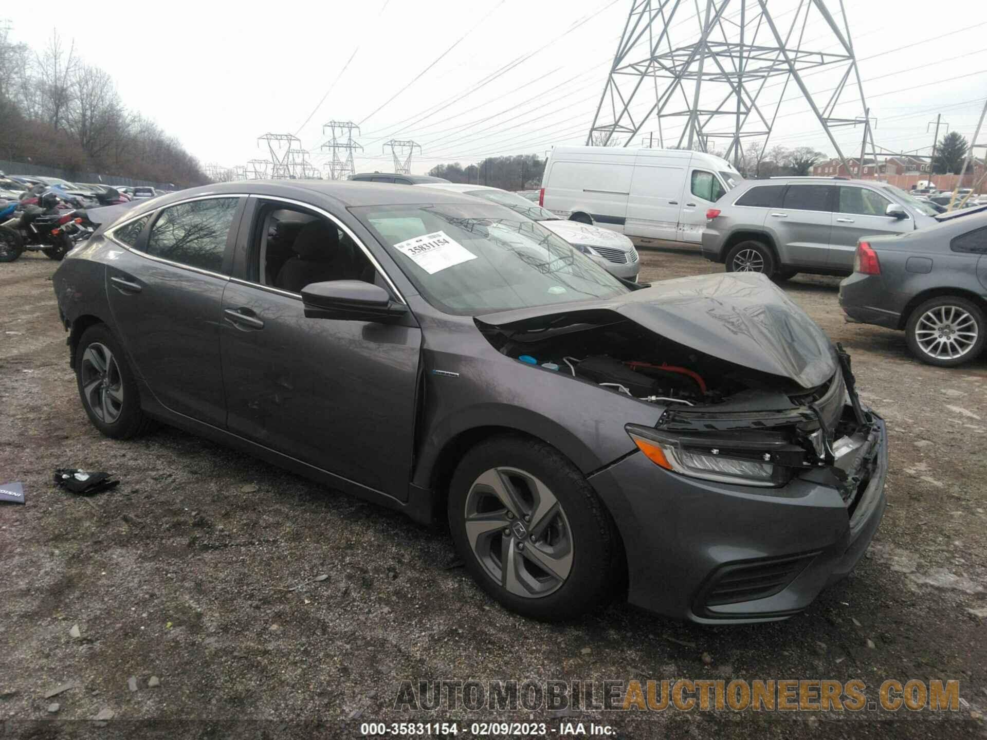 19XZE4F57KE010313 HONDA INSIGHT 2019