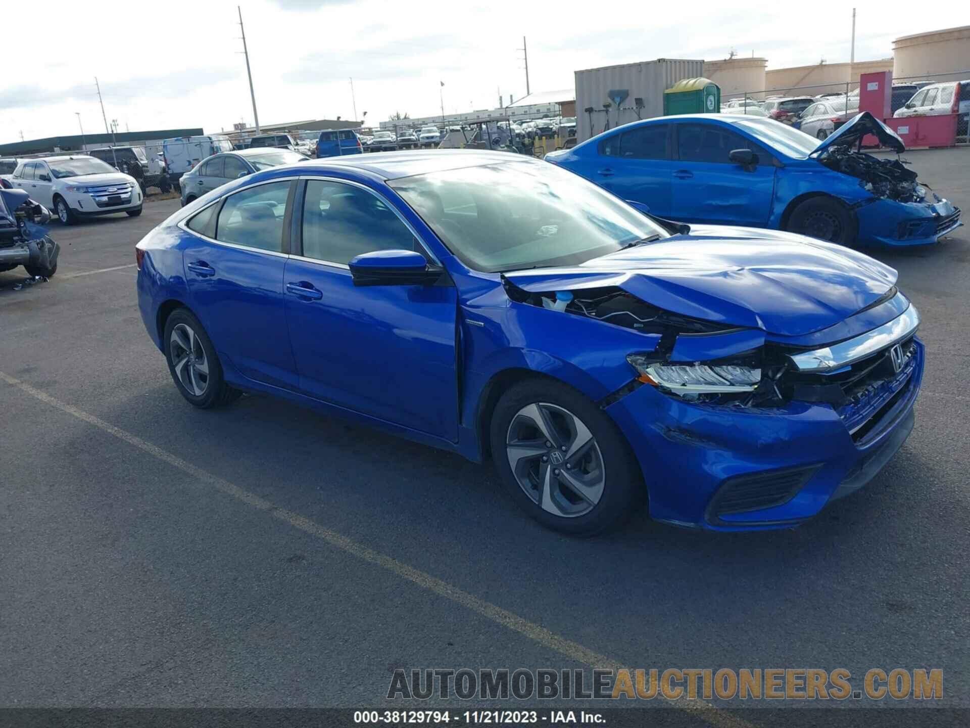 19XZE4F58KE021076 HONDA INSIGHT 2019