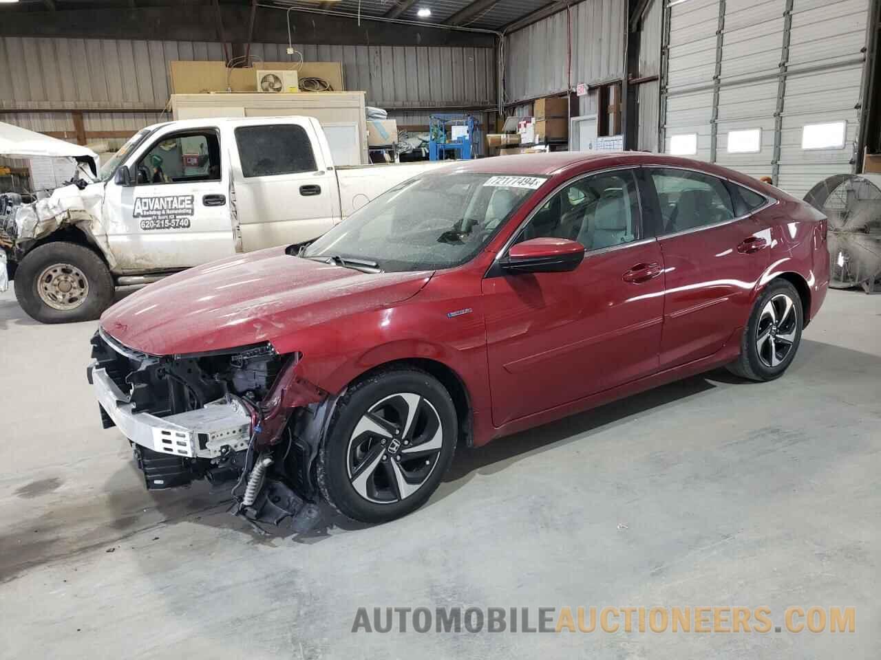 19XZE4F58NE003326 HONDA INSIGHT 2022