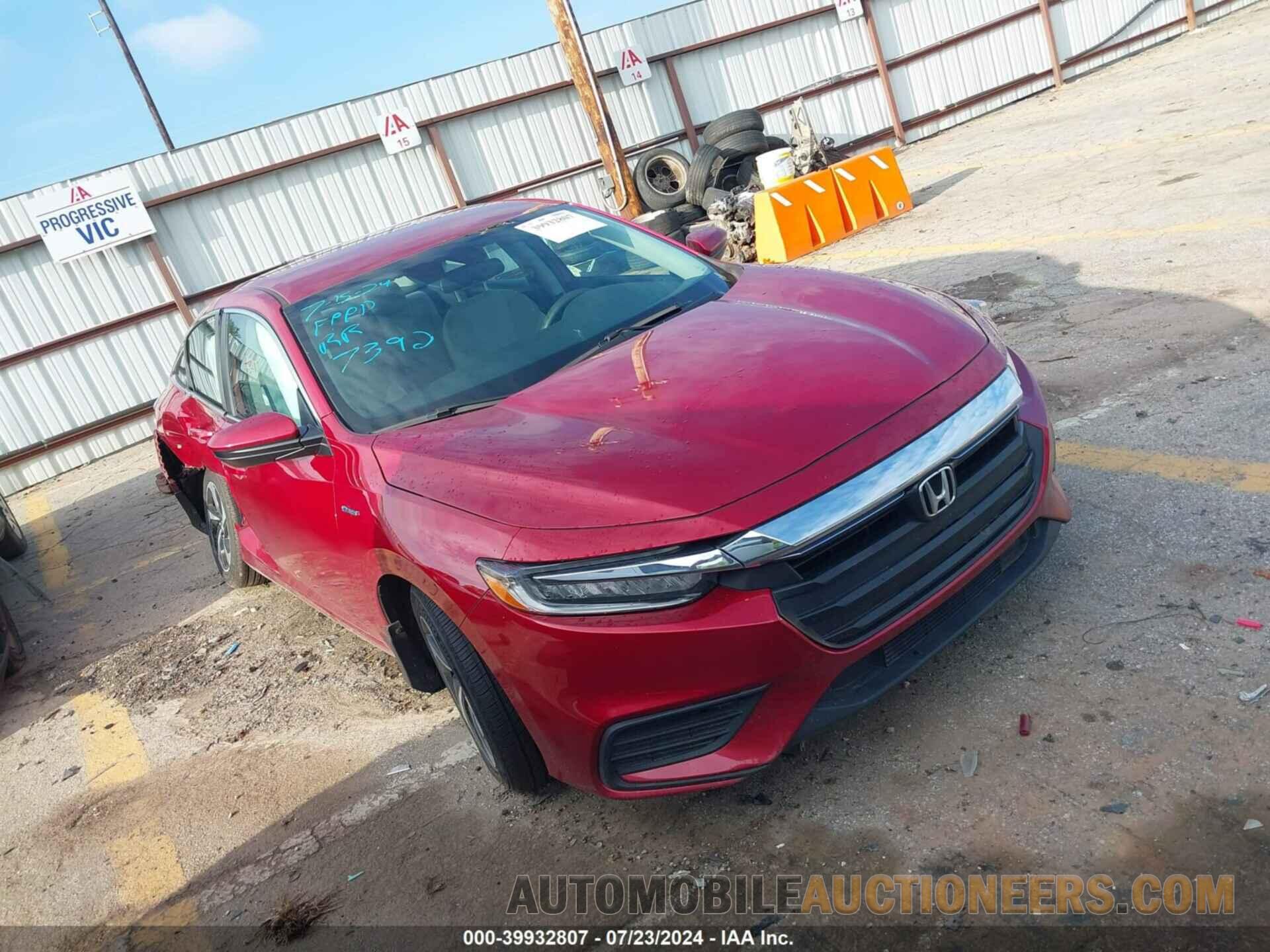 19XZE4F58NE007392 HONDA INSIGHT 2022