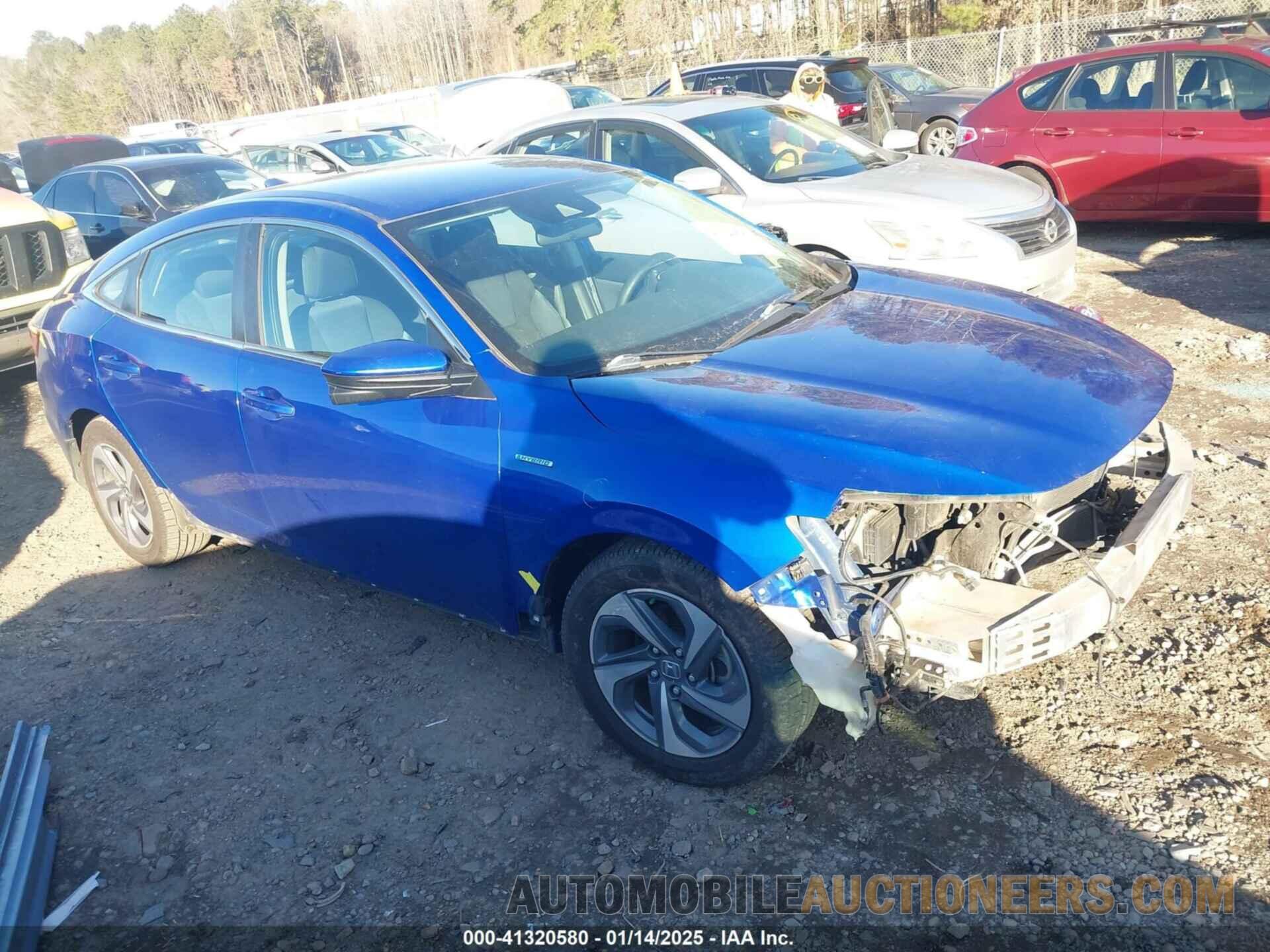 19XZE4F59KE007669 HONDA INSIGHT 2019