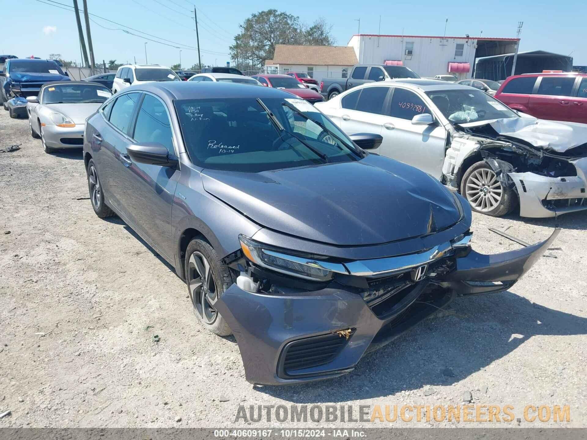 19XZE4F59NE012407 HONDA INSIGHT 2022