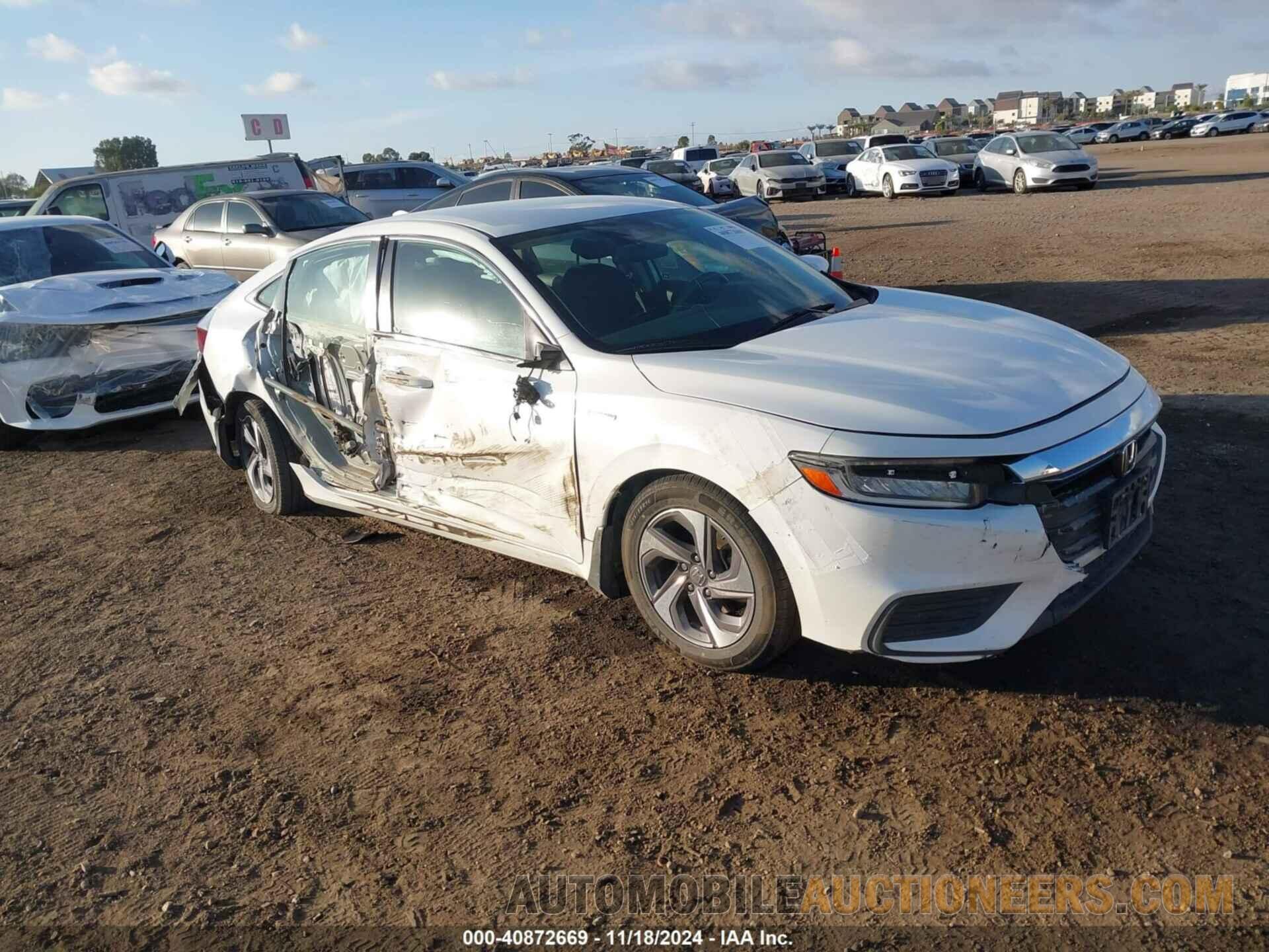 19XZE4F5XKE014470 HONDA INSIGHT 2019