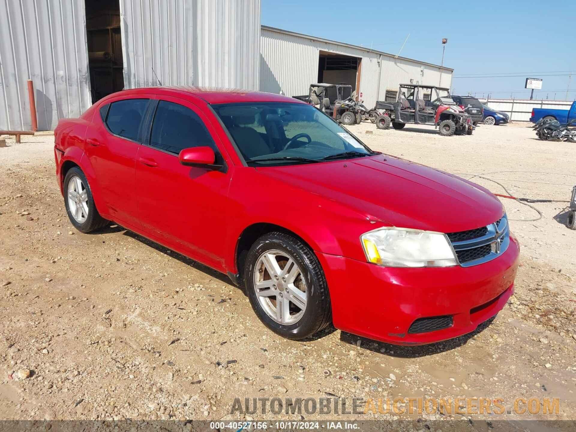 1B3BD1FBXBN508835 DODGE AVENGER 2011