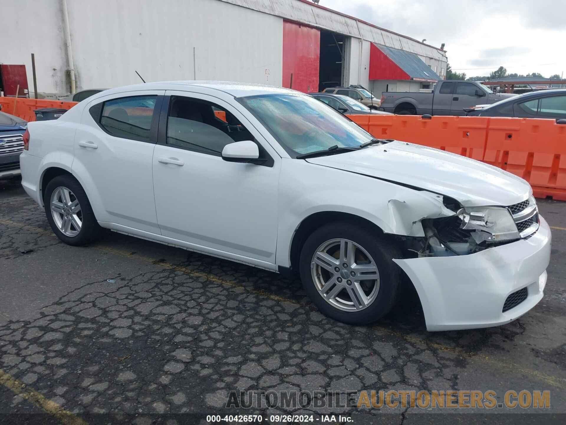 1B3BD1FBXBN555914 DODGE AVENGER 2011