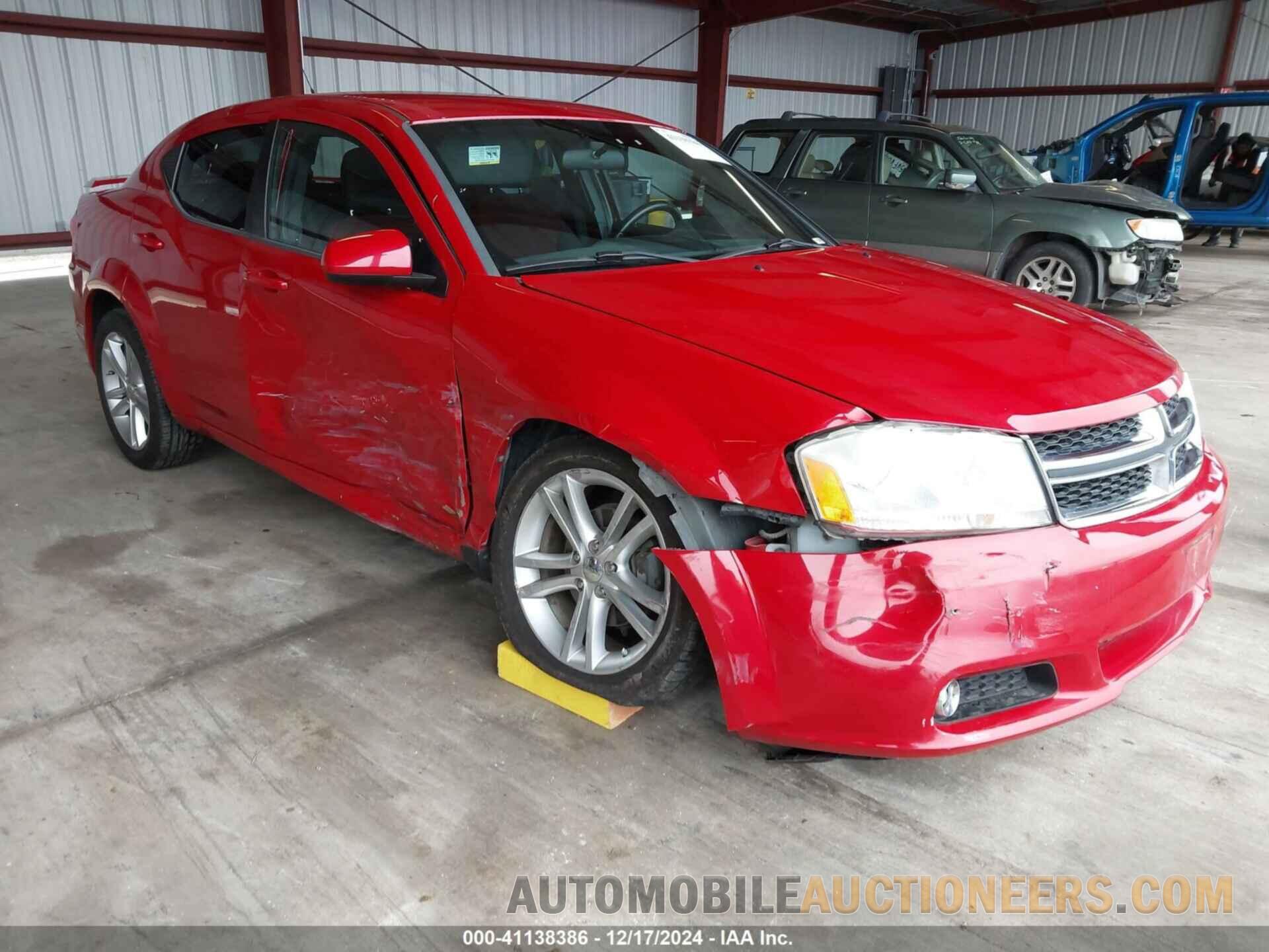 1B3BD1FG2BN509490 DODGE AVENGER 2011