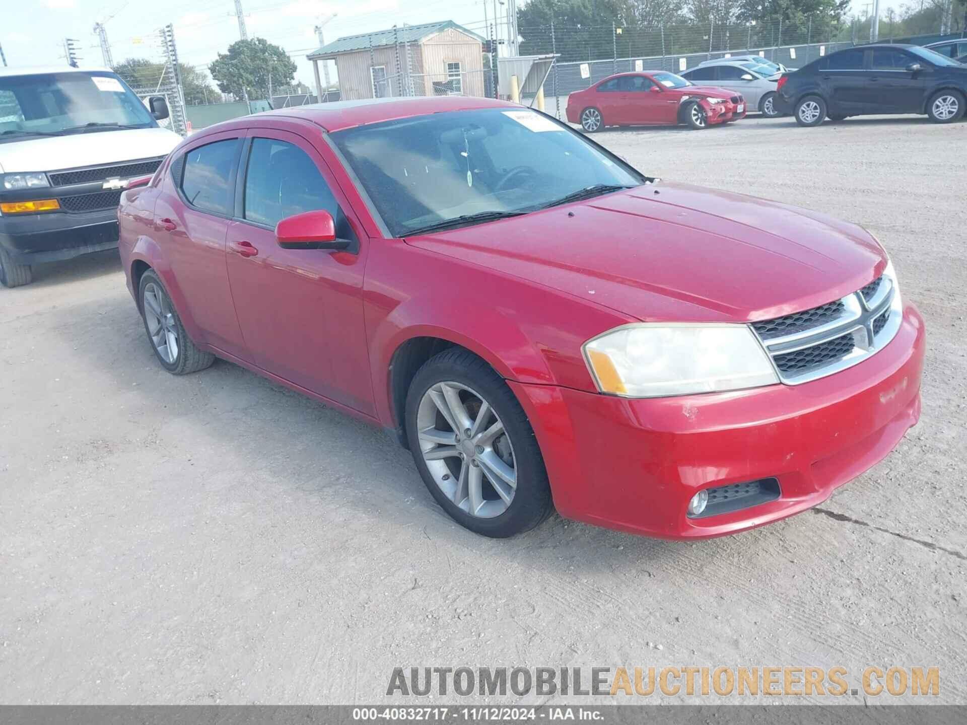 1B3BD1FG4BN508860 DODGE AVENGER 2011