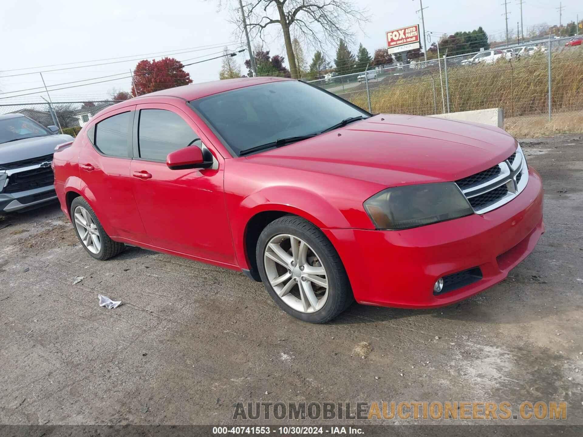 1B3BD1FG9BN513777 DODGE AVENGER 2011