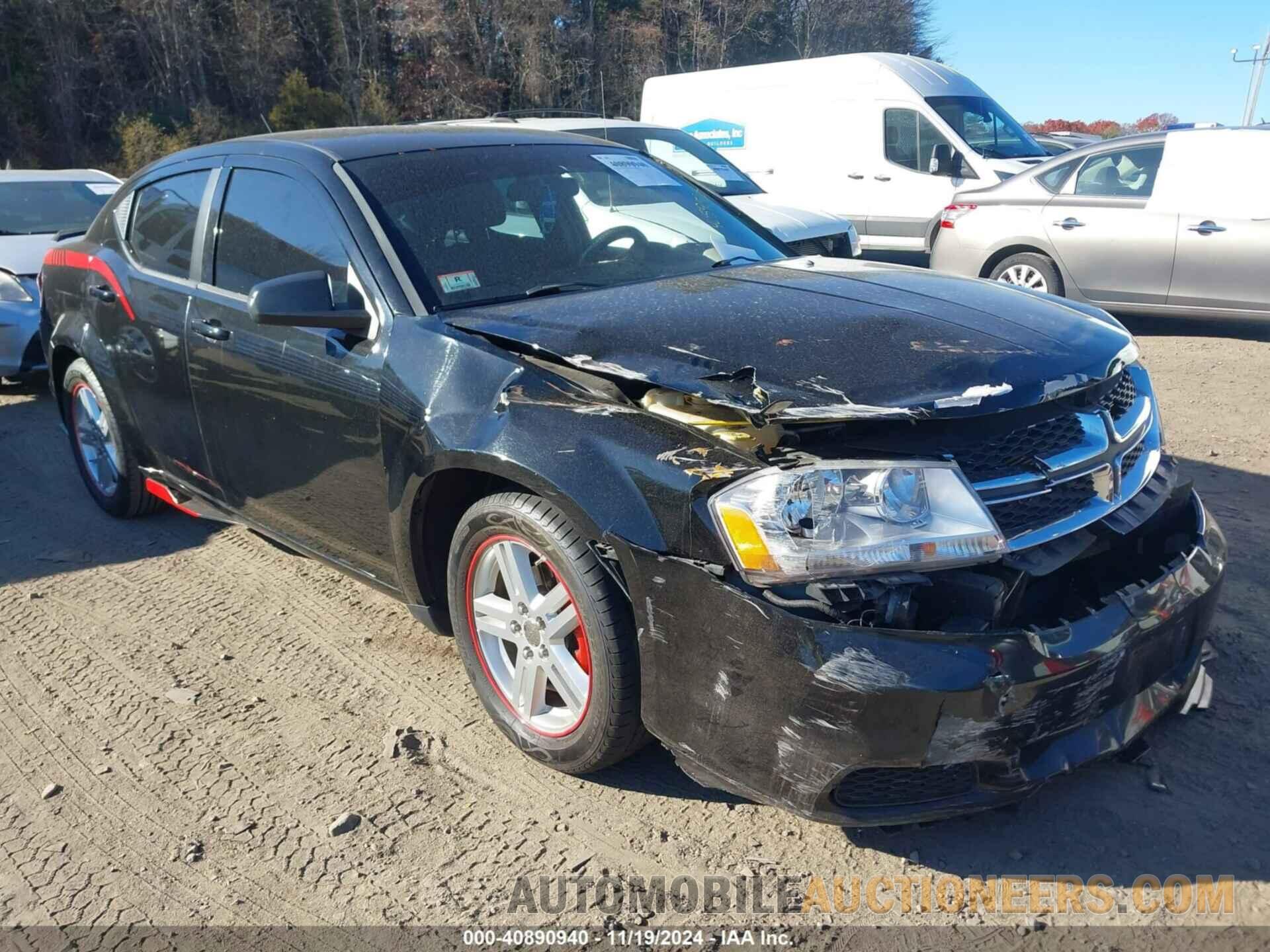 1B3BD4FB2BN546786 DODGE AVENGER 2011