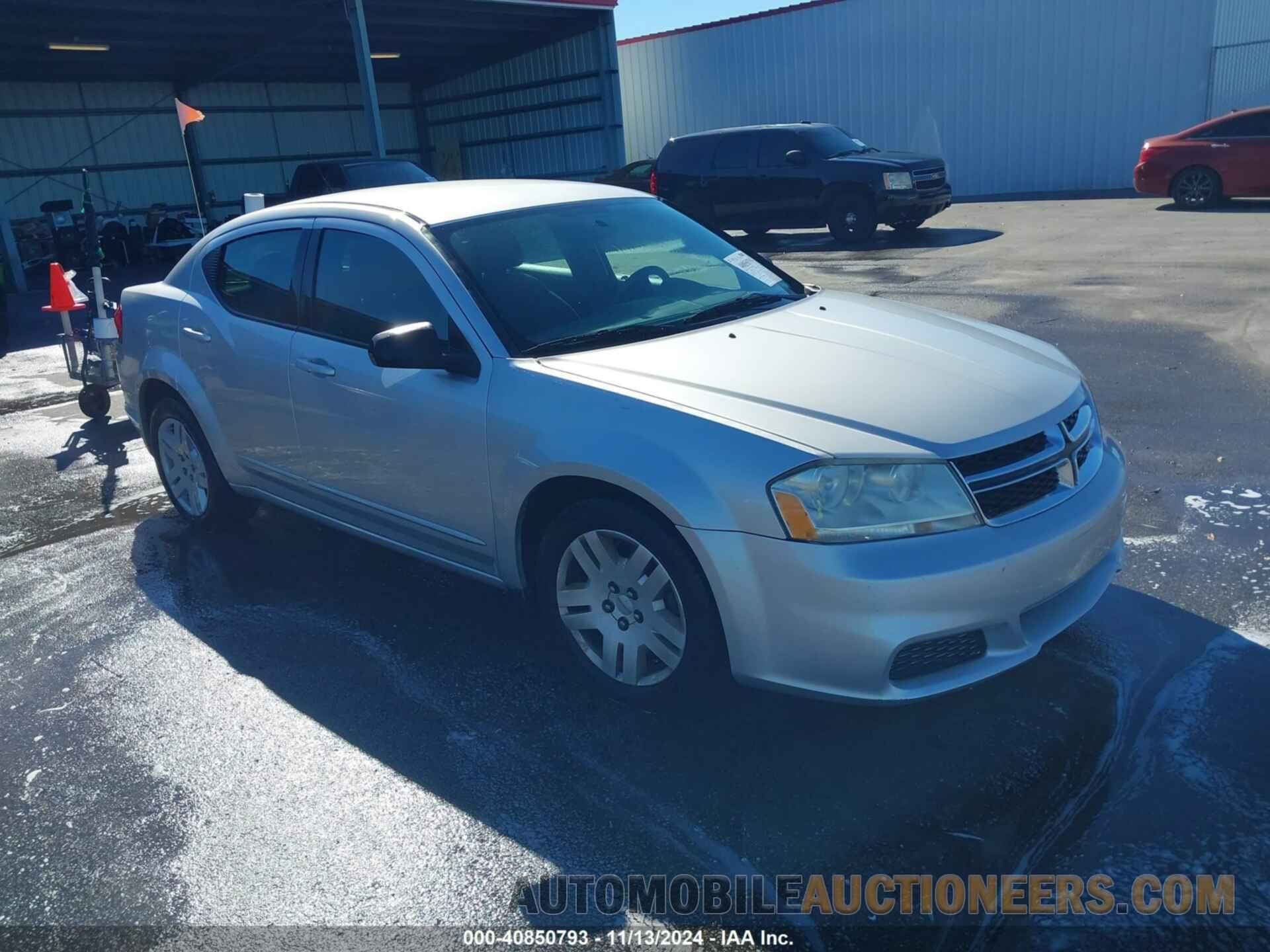 1B3BD4FG2BN509538 DODGE AVENGER 2011