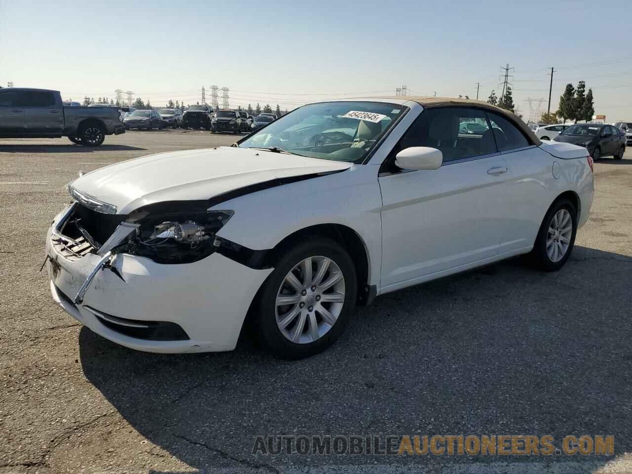 1C3BCBEB2CN126541 CHRYSLER 200 2012