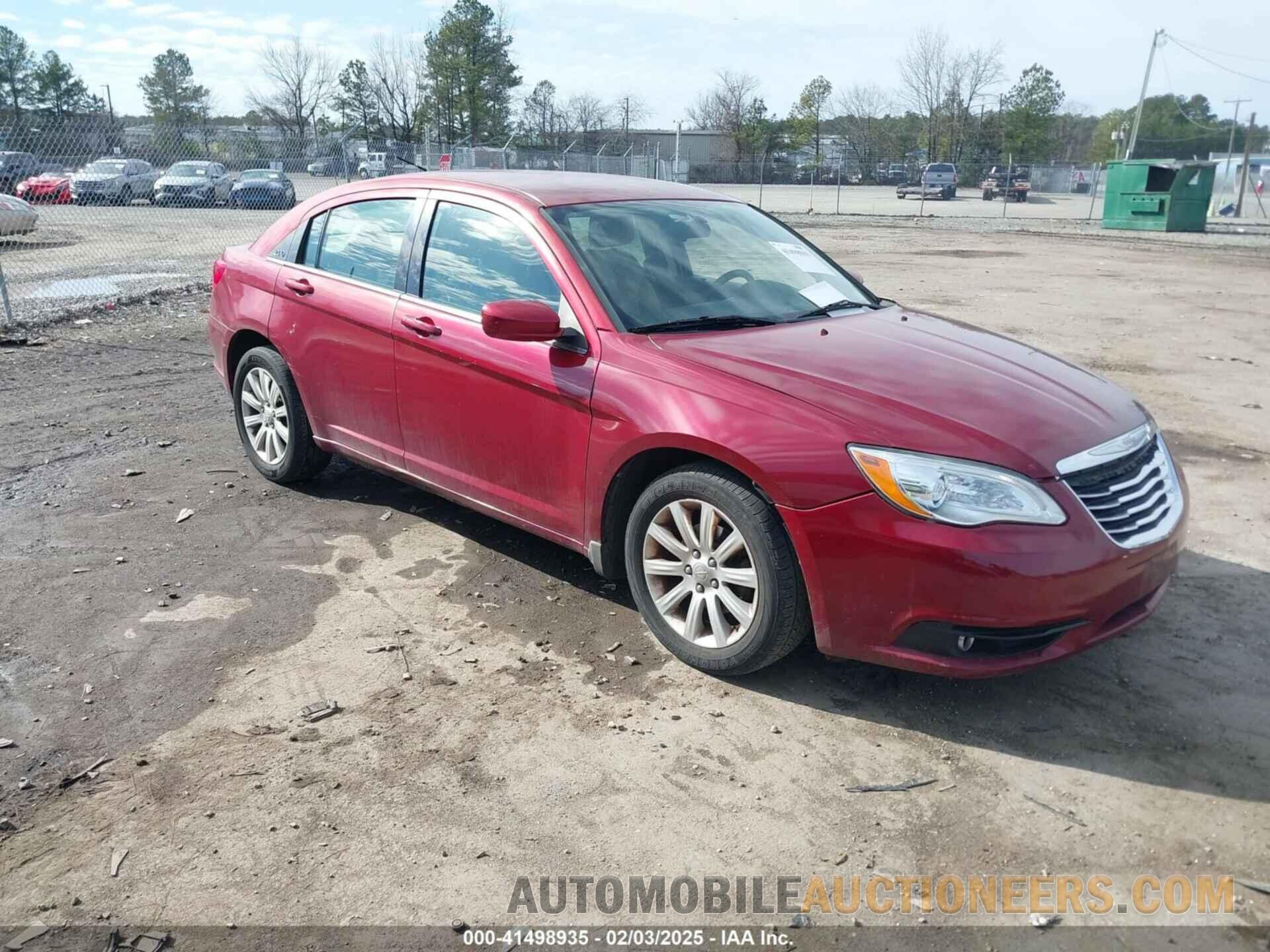 1C3CCBBB8CN107615 CHRYSLER 200 2012