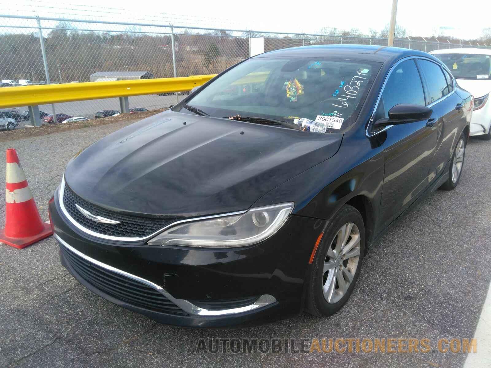 1C3CCCAB0FN640327 Chrysler 200 2015