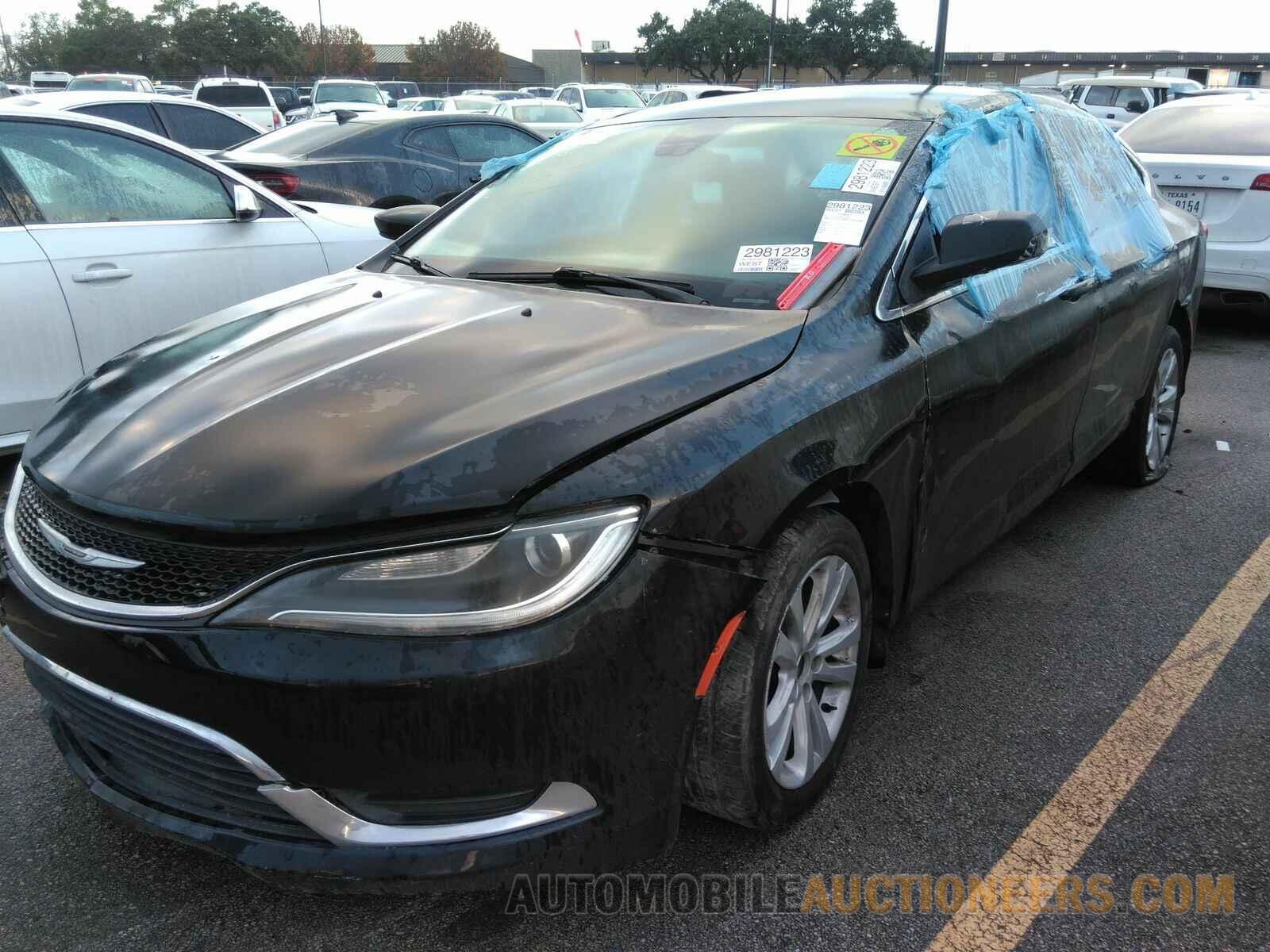 1C3CCCAB1FN584480 Chrysler 200 2015