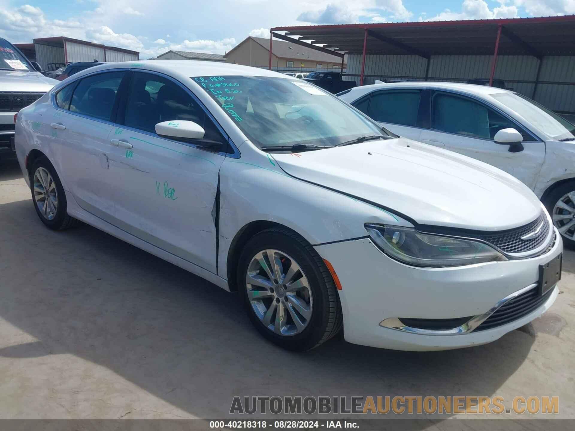 1C3CCCAB1GN131218 CHRYSLER 200 2016