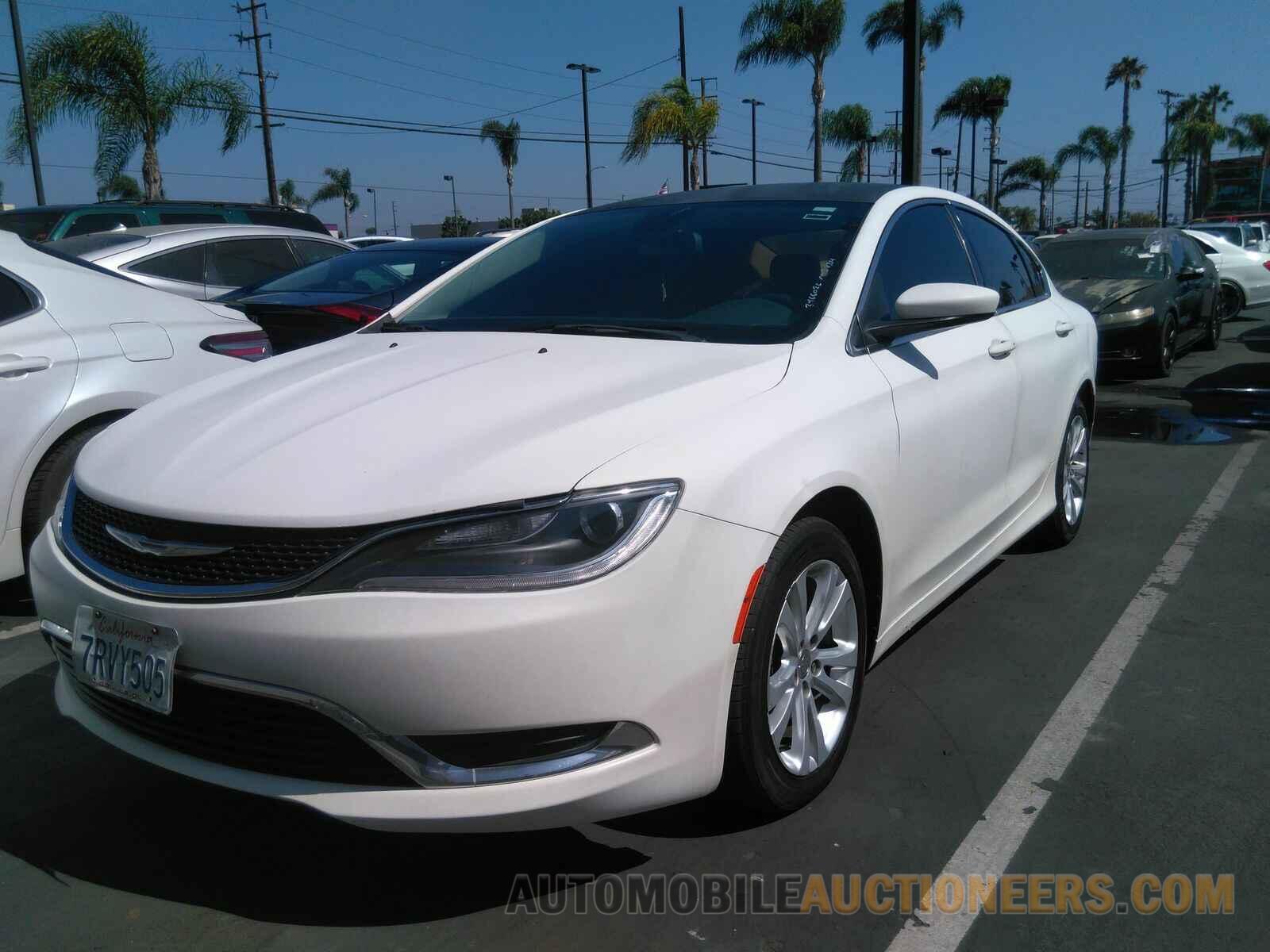 1C3CCCAB2FN567980 Chrysler 200 2015