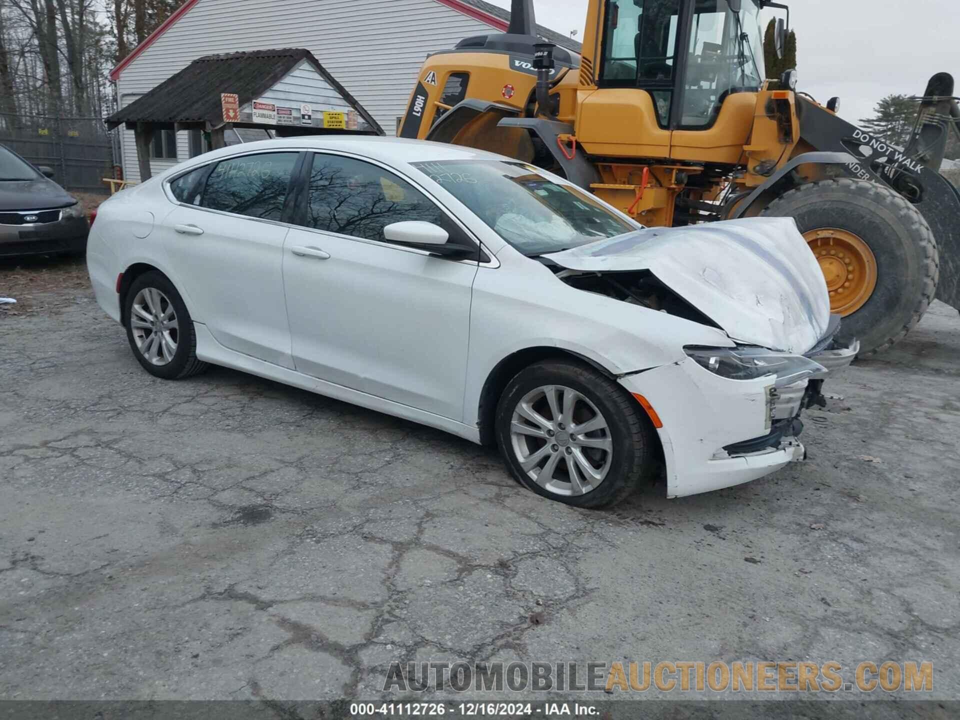 1C3CCCAB3FN580561 CHRYSLER 200 2015