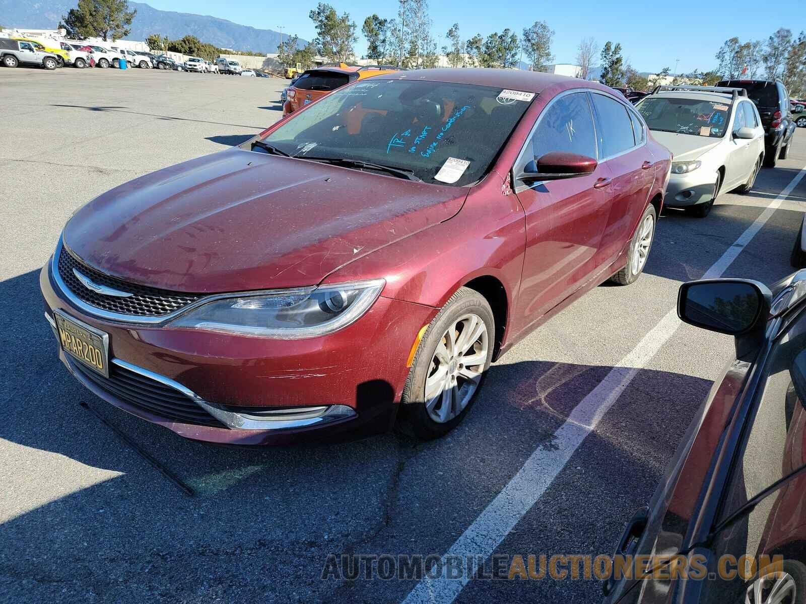 1C3CCCAB3GN166844 Chrysler 200 2016