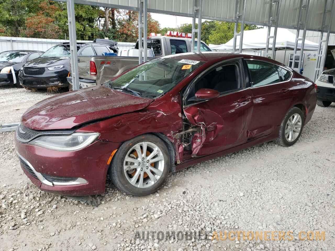 1C3CCCAB4FN533300 CHRYSLER 200 2015