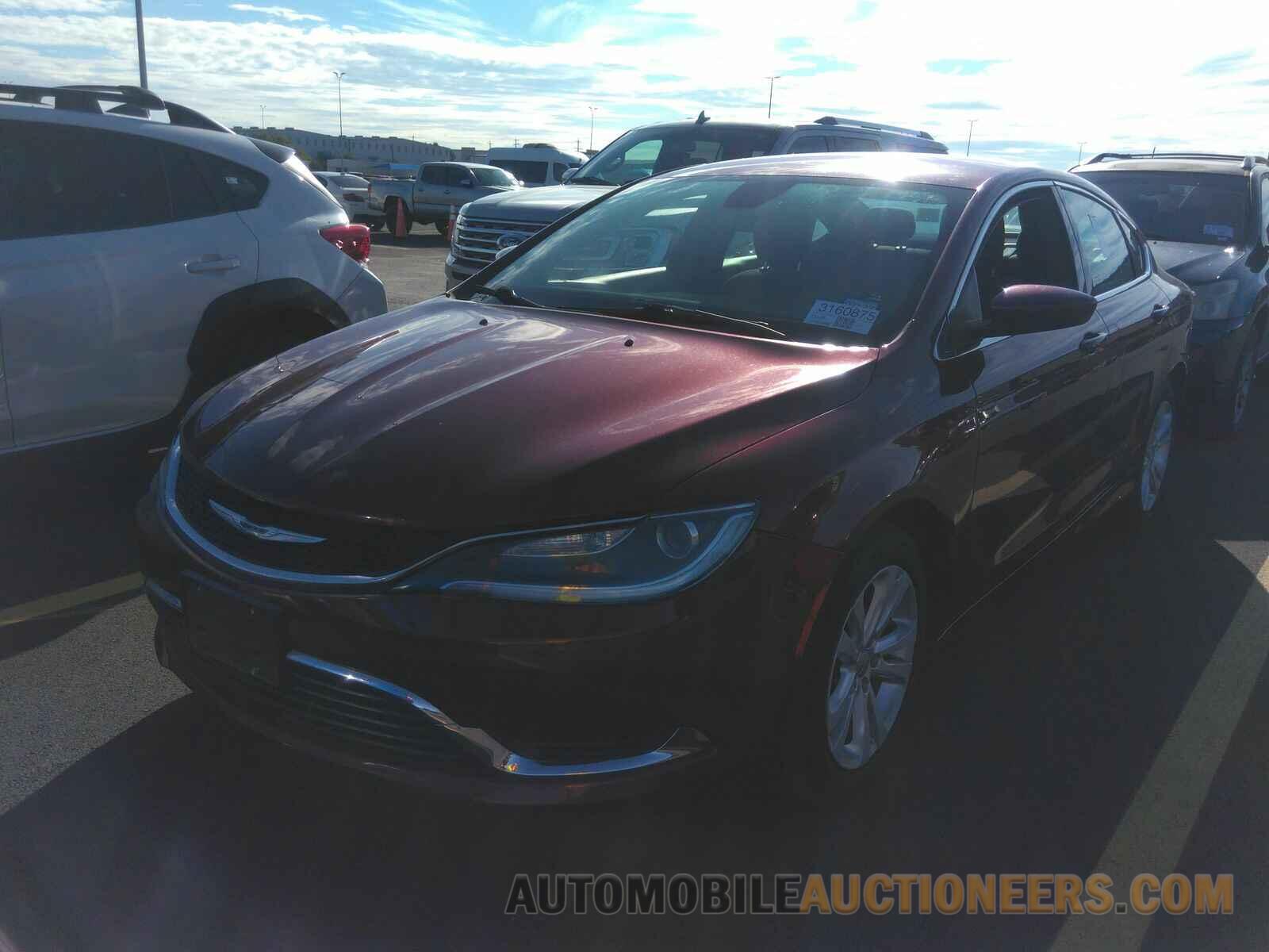 1C3CCCAB5GN101834 Chrysler 200 2016