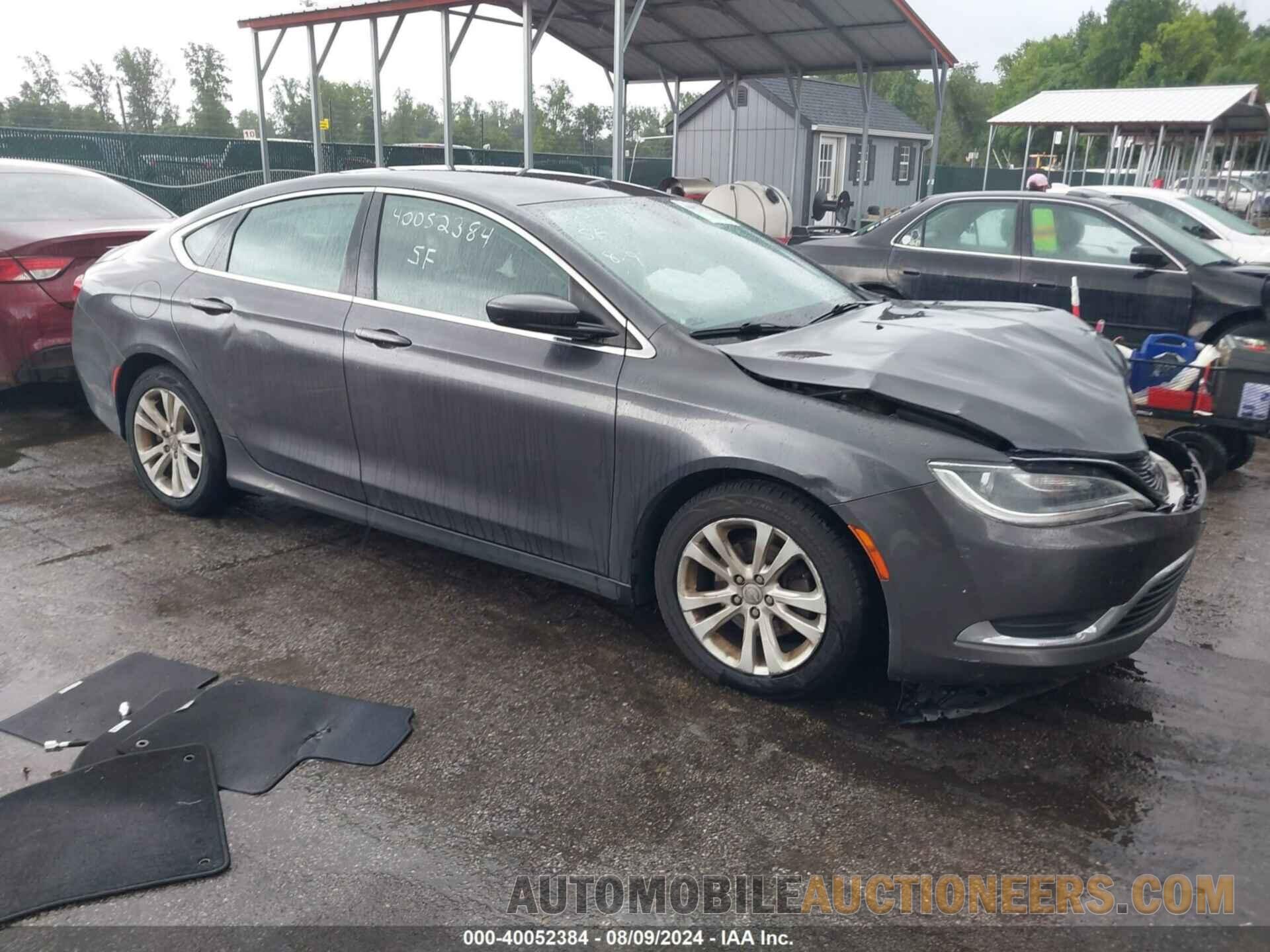 1C3CCCAB6FN612466 CHRYSLER 200 2015