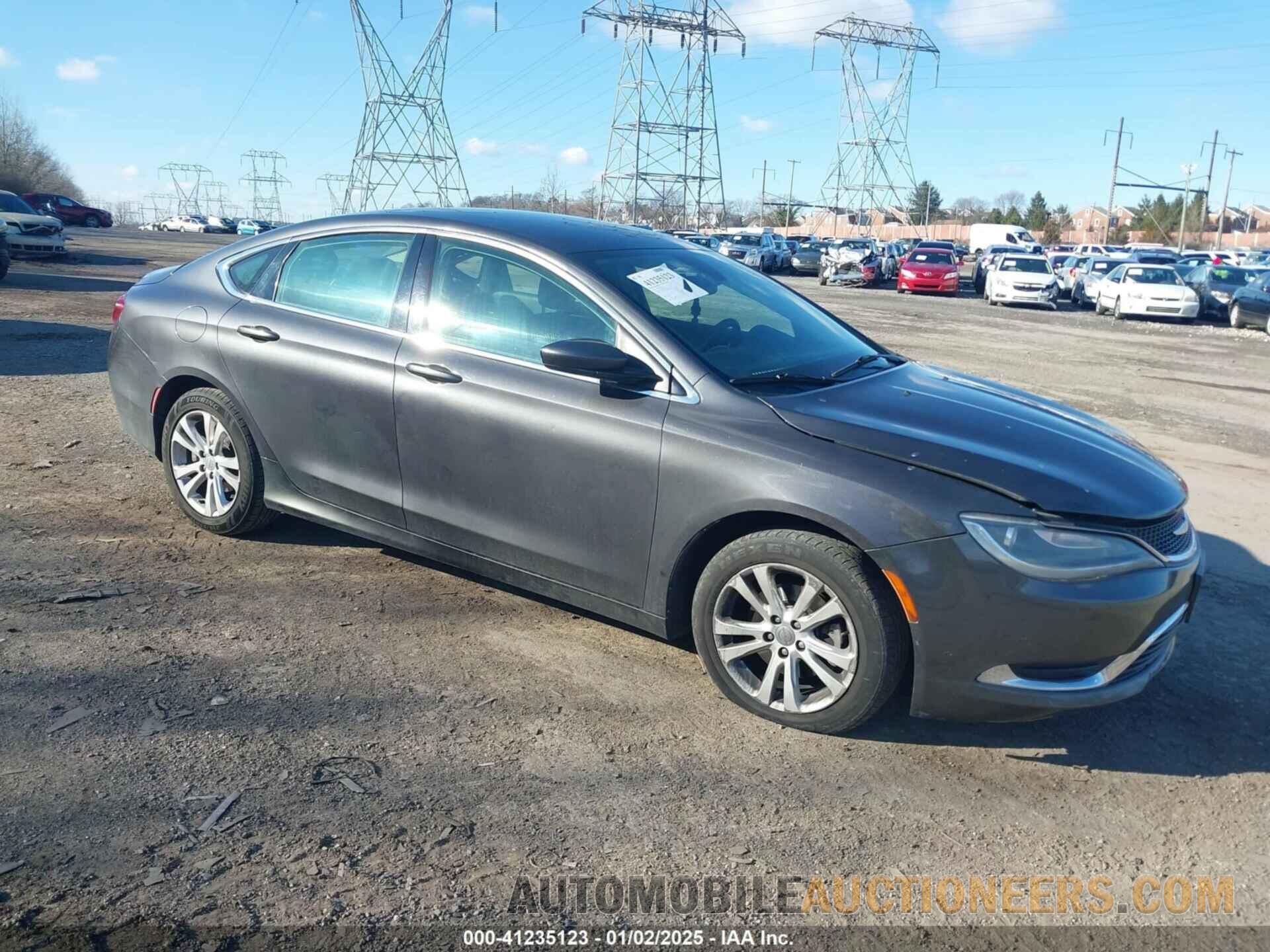 1C3CCCAB6GN143378 CHRYSLER 200 2016