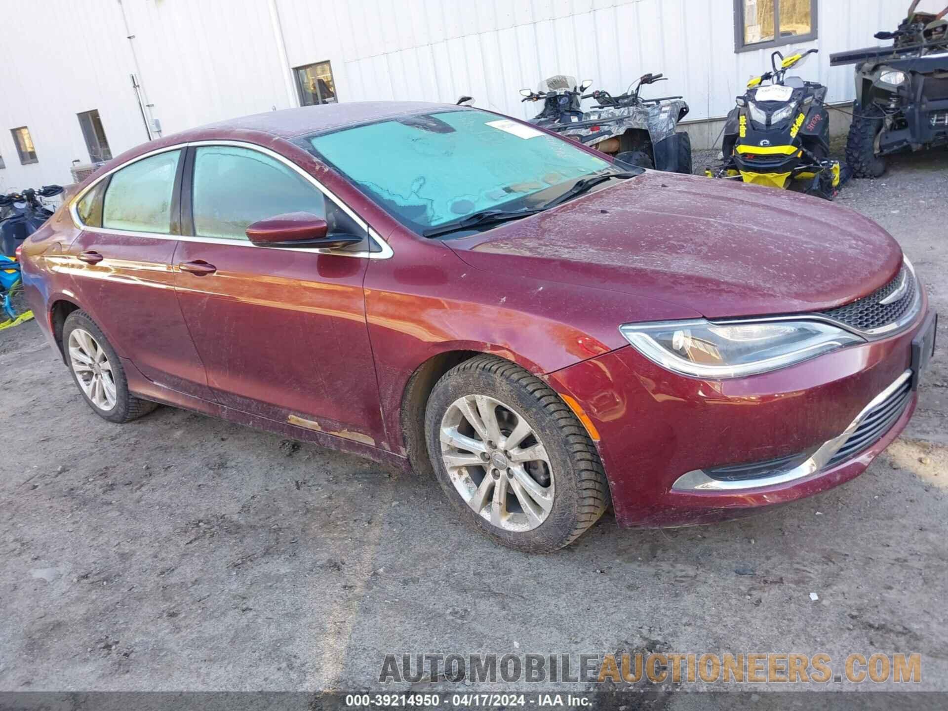 1C3CCCAB7FN646688 CHRYSLER 200 2015