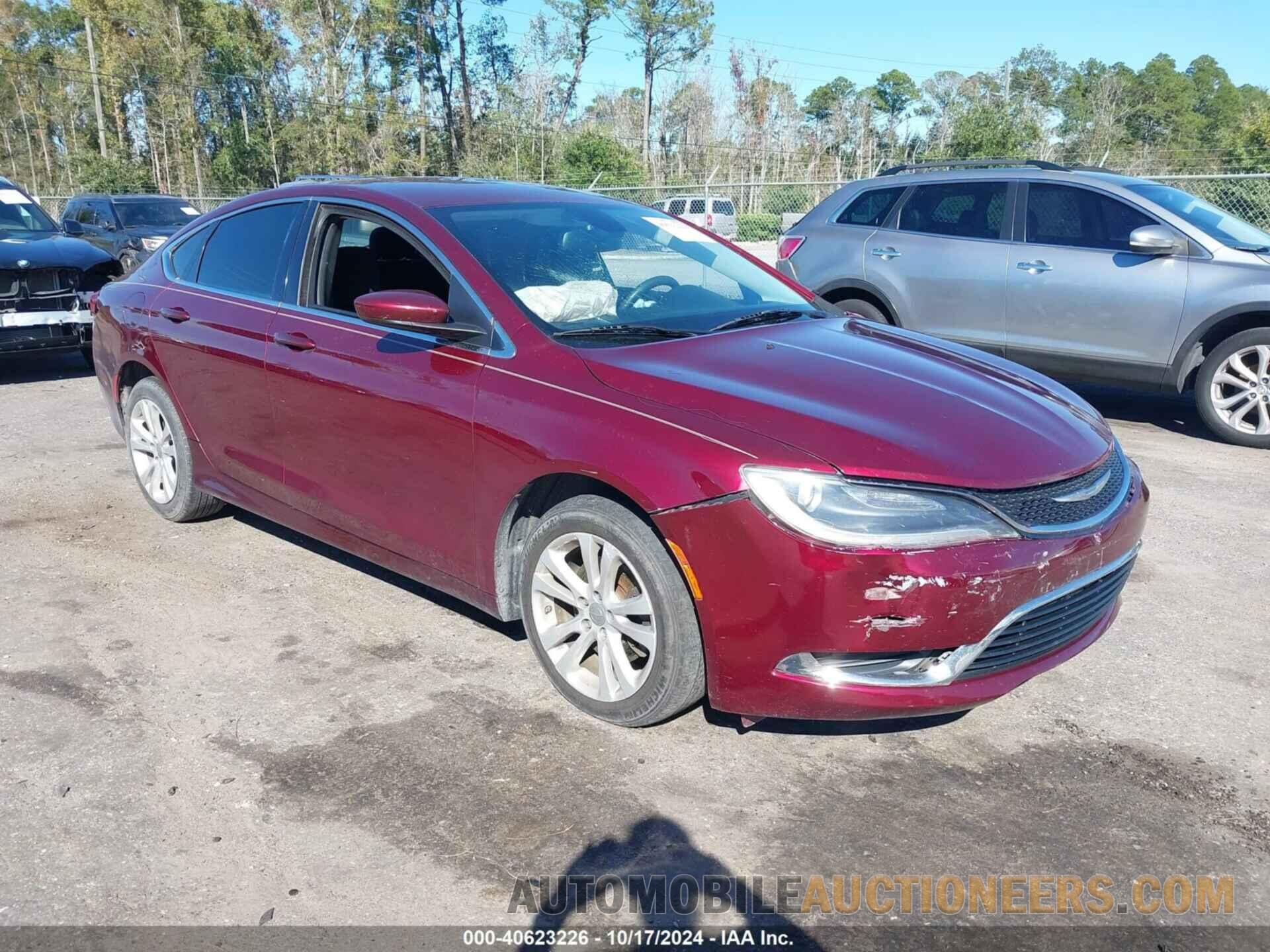 1C3CCCAB7GN120935 CHRYSLER 200 2016