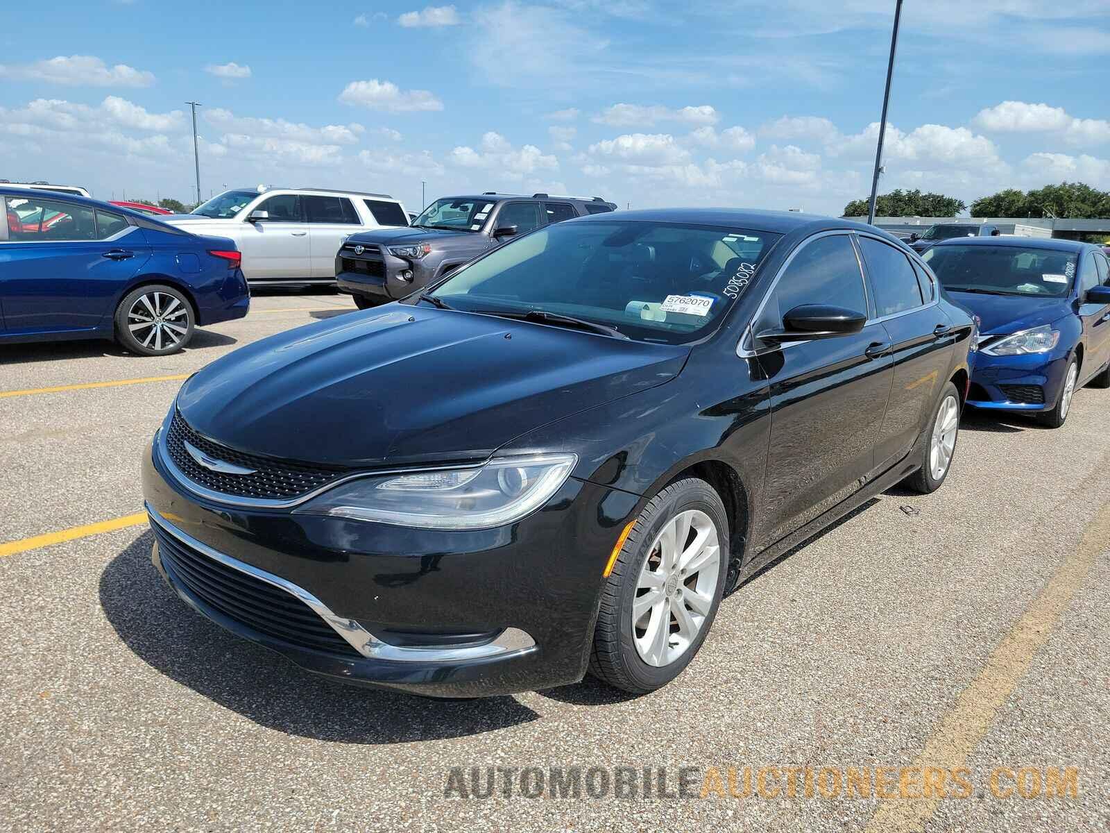 1C3CCCAB7GN128470 Chrysler 200 2016