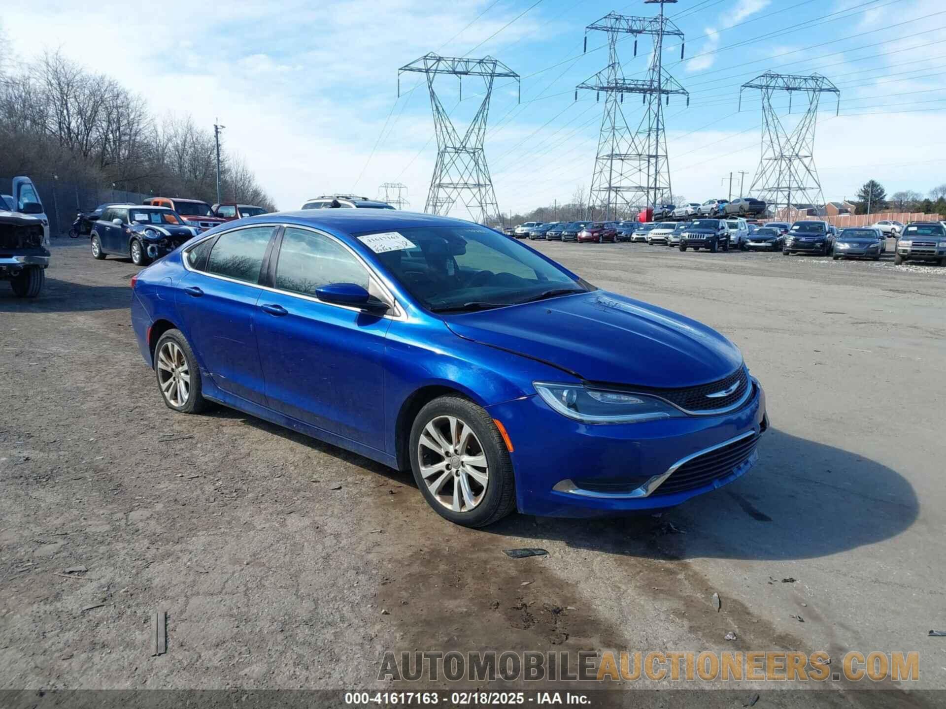 1C3CCCAB9GN140782 CHRYSLER 200 2016