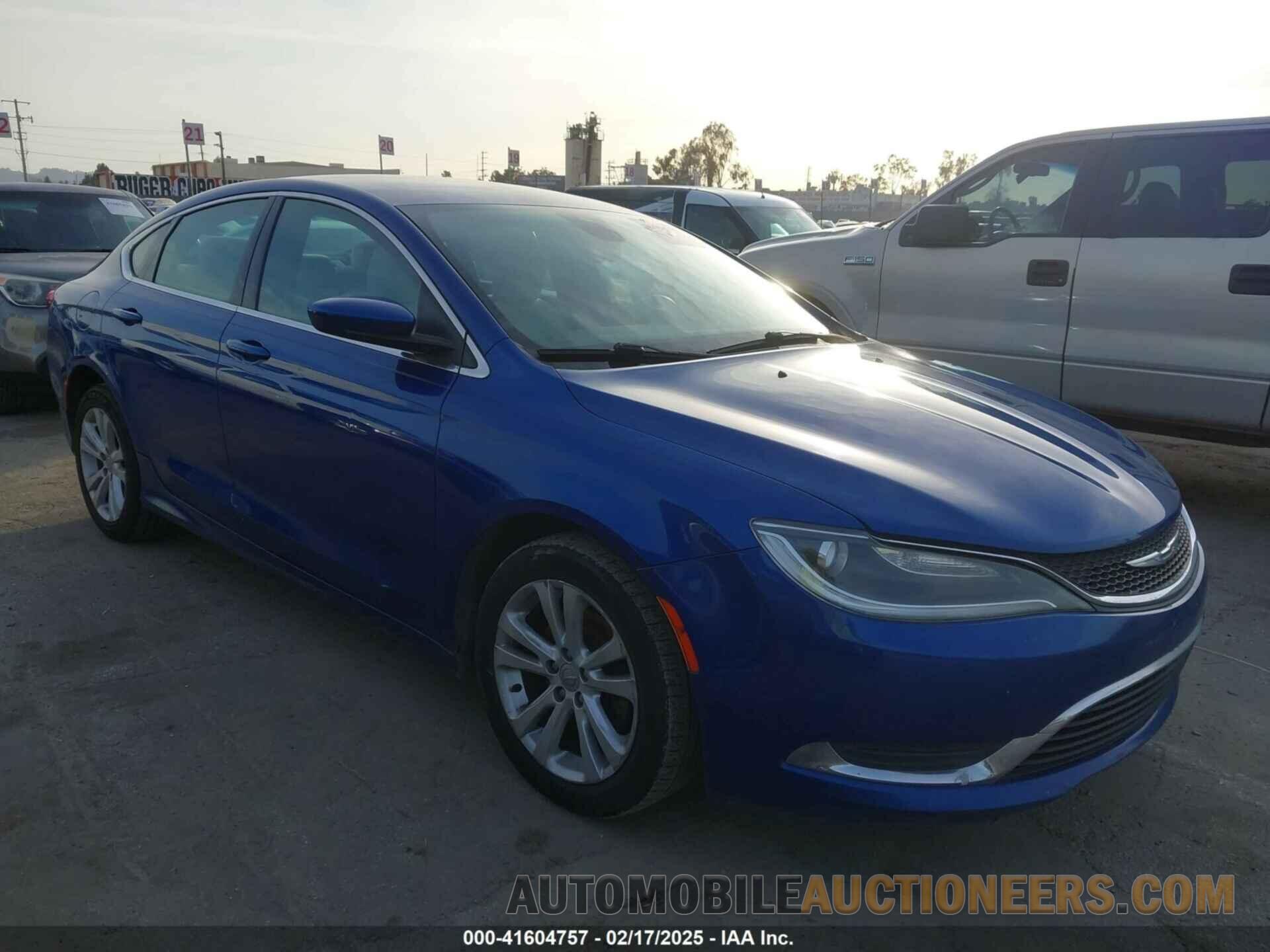 1C3CCCABXFN748194 CHRYSLER 200 2015