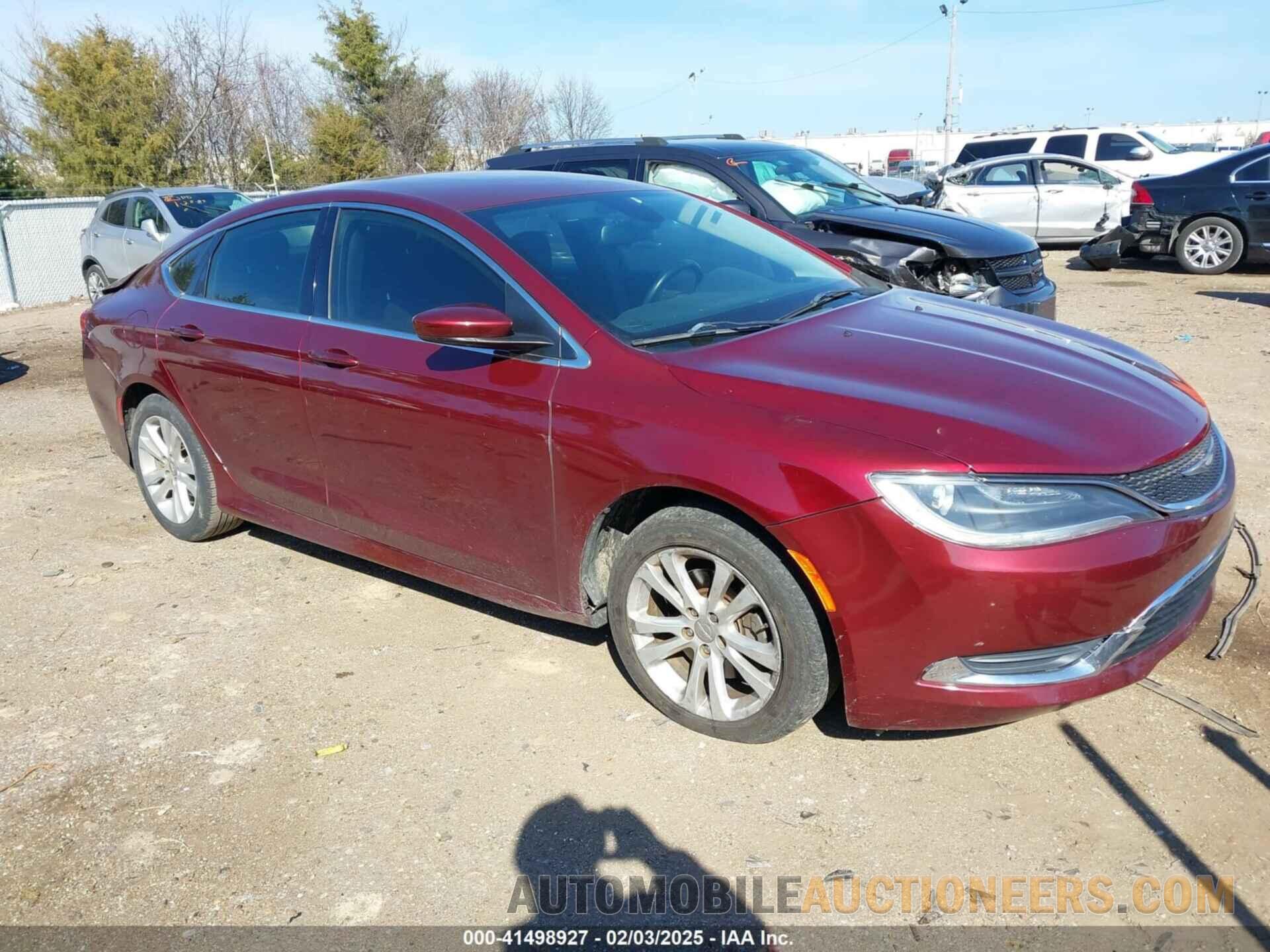 1C3CCCABXGN106074 CHRYSLER 200 2016