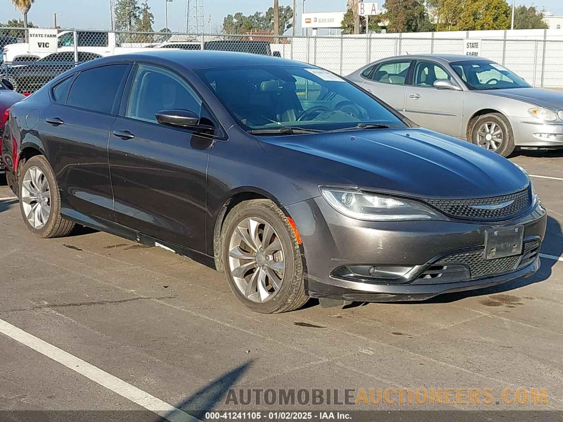 1C3CCCBB8FN619367 CHRYSLER 200 2015