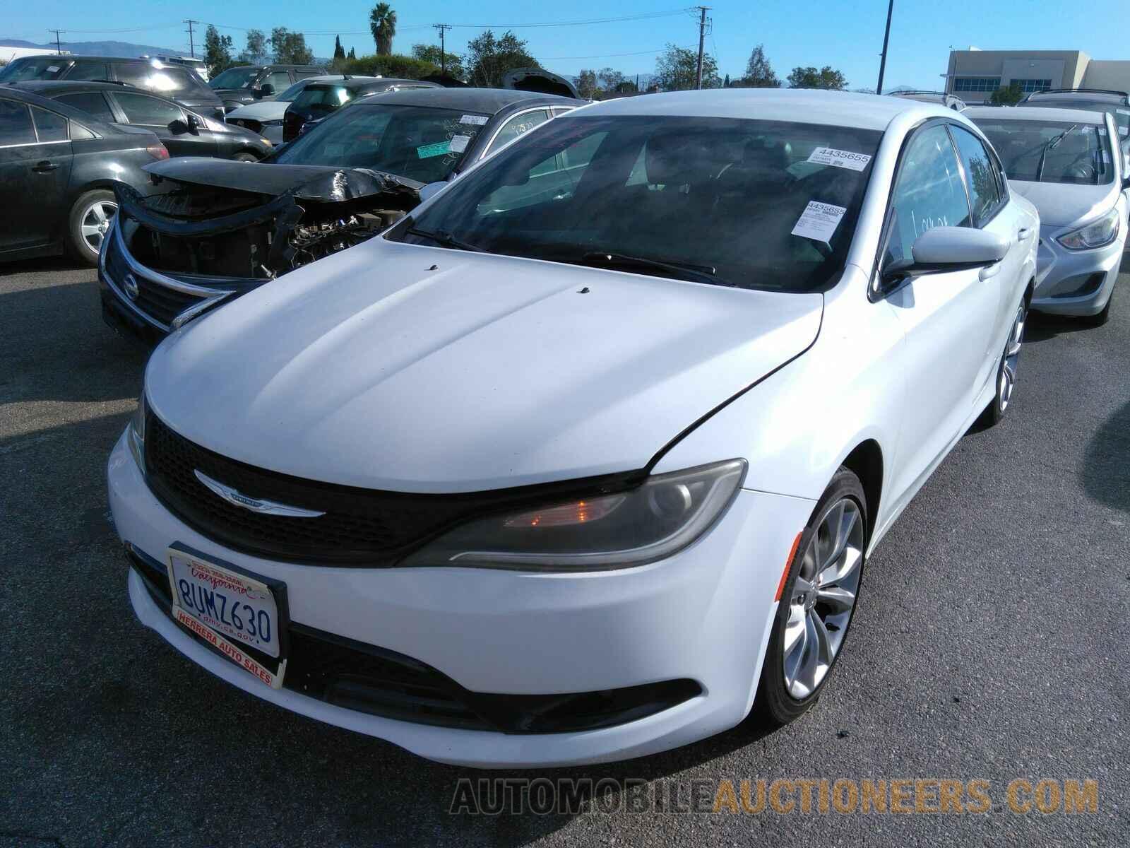 1C3CCCBBXFN625431 Chrysler 200 2015