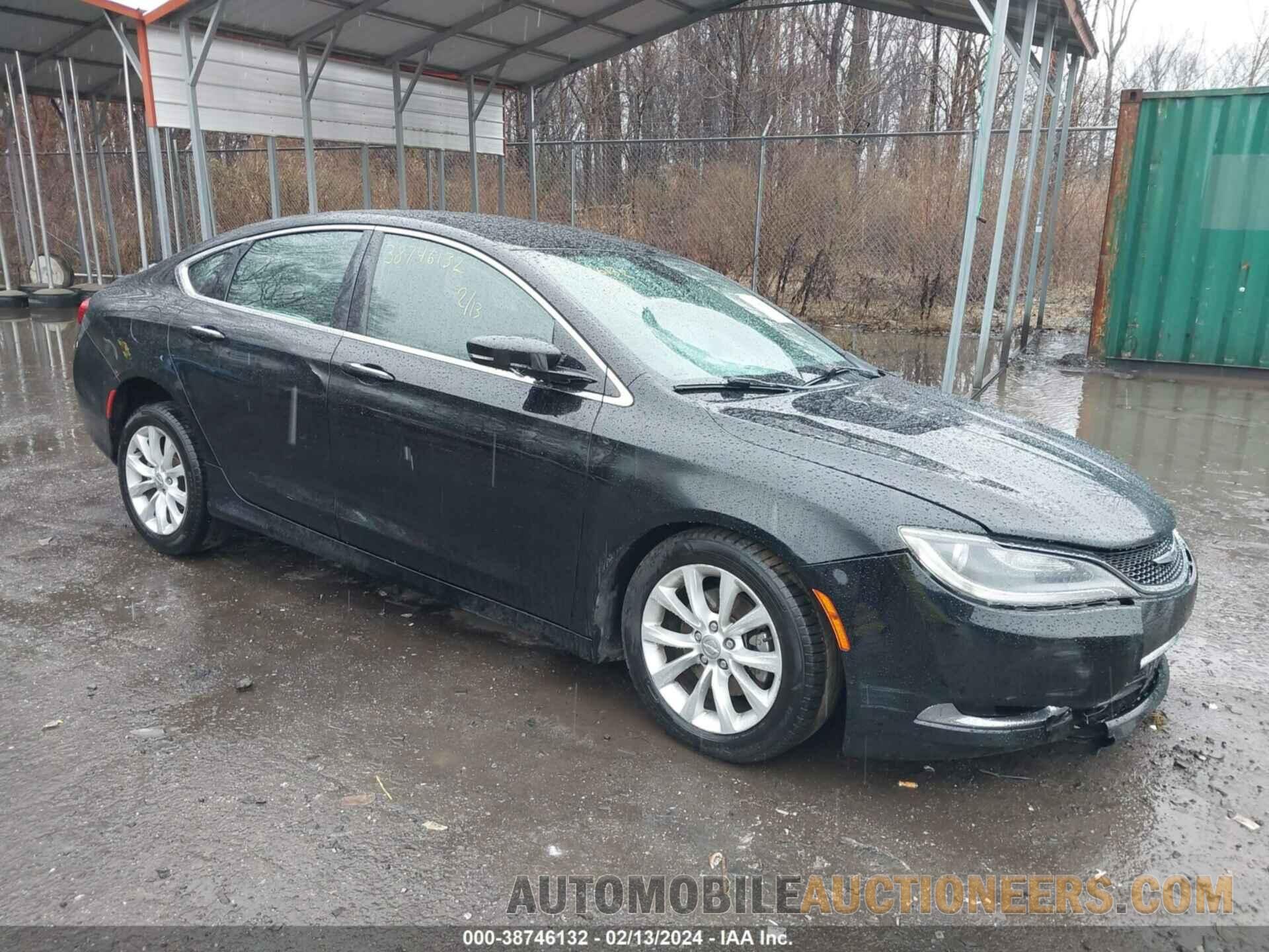 1C3CCCCB0FN525109 CHRYSLER 200 2015