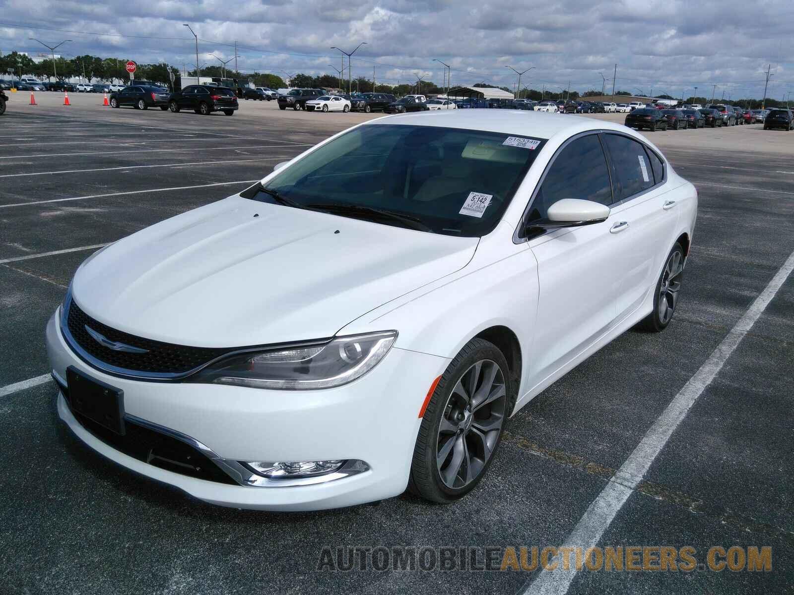 1C3CCCCB1FN526687 Chrysler 200 2015