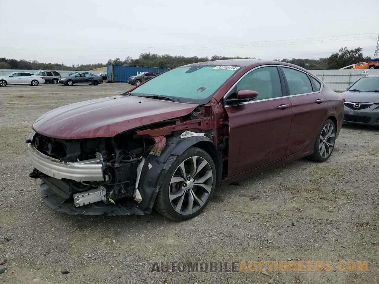 1C3CCCEG8FN553457 CHRYSLER 200 2015