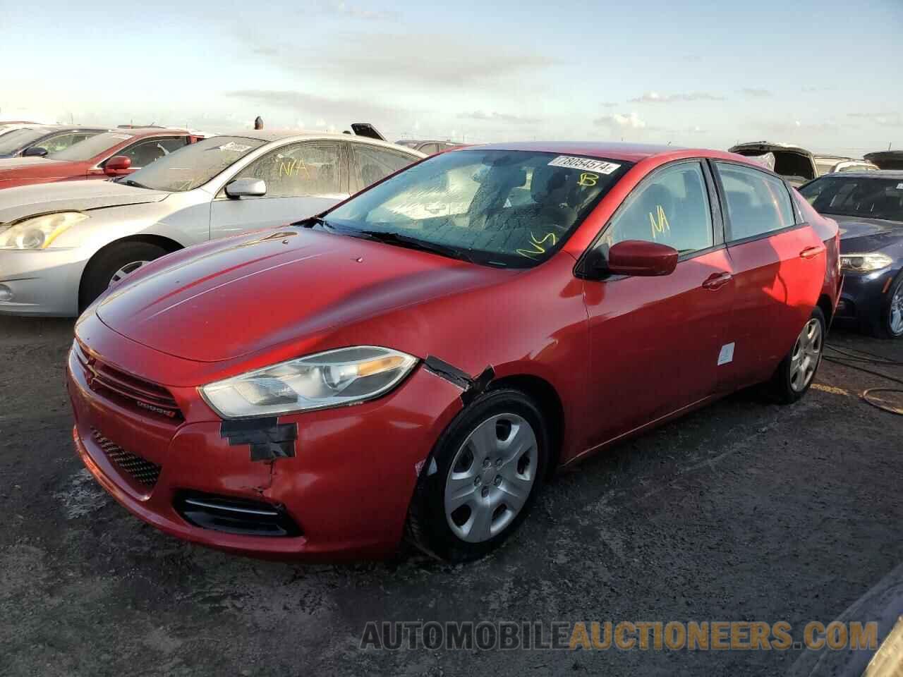 1C3CDFAA1ED753293 DODGE DART 2014