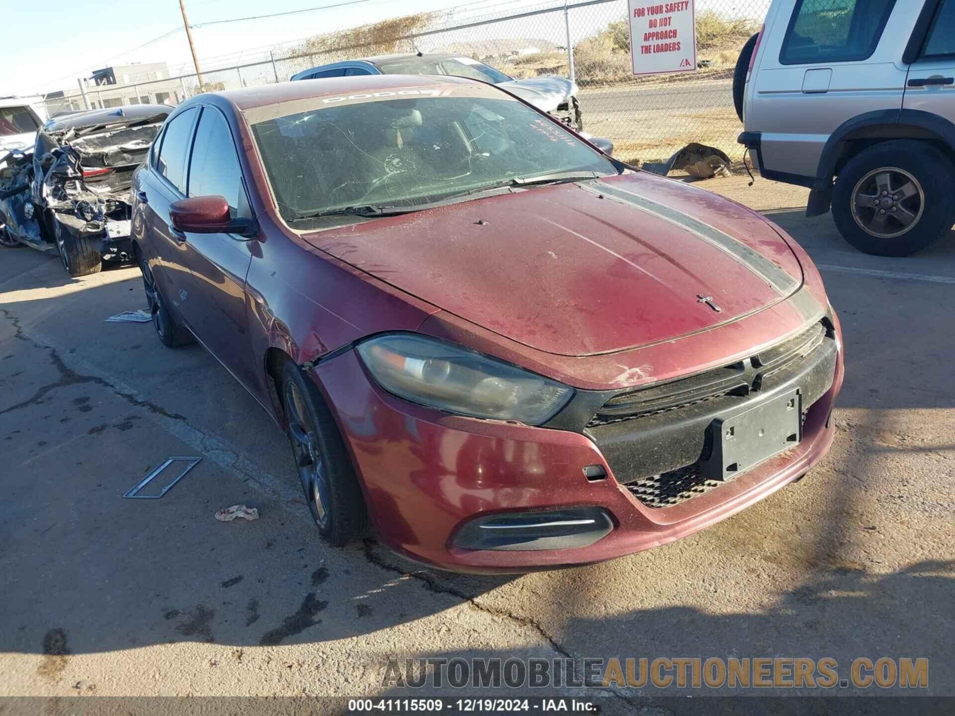 1C3CDFAA1FD374800 DODGE DART 2015