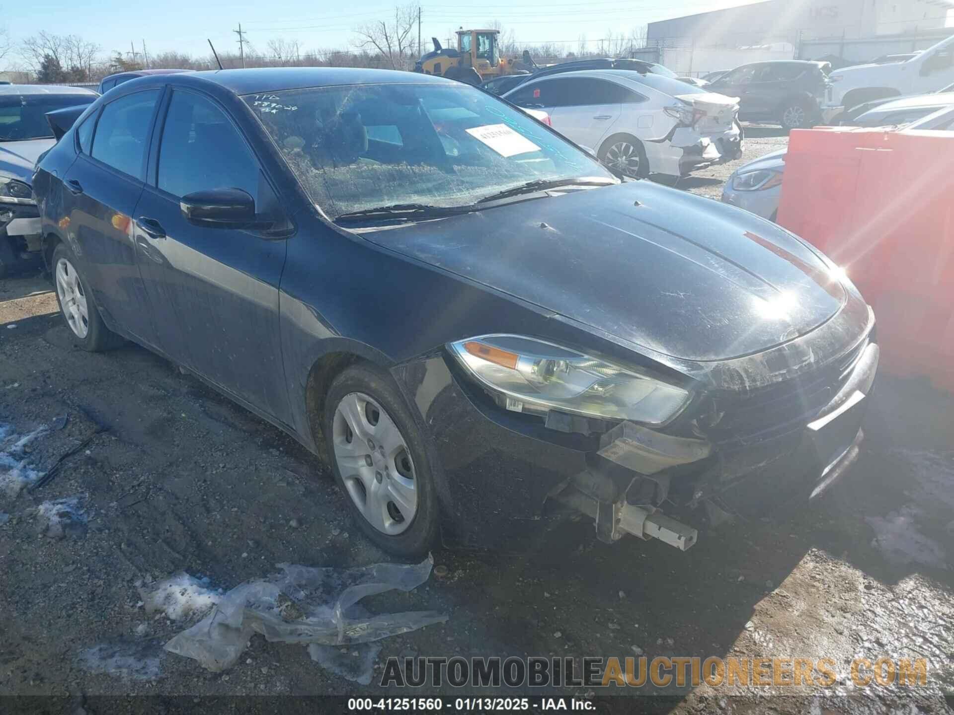 1C3CDFAA1GD570883 DODGE DART 2016