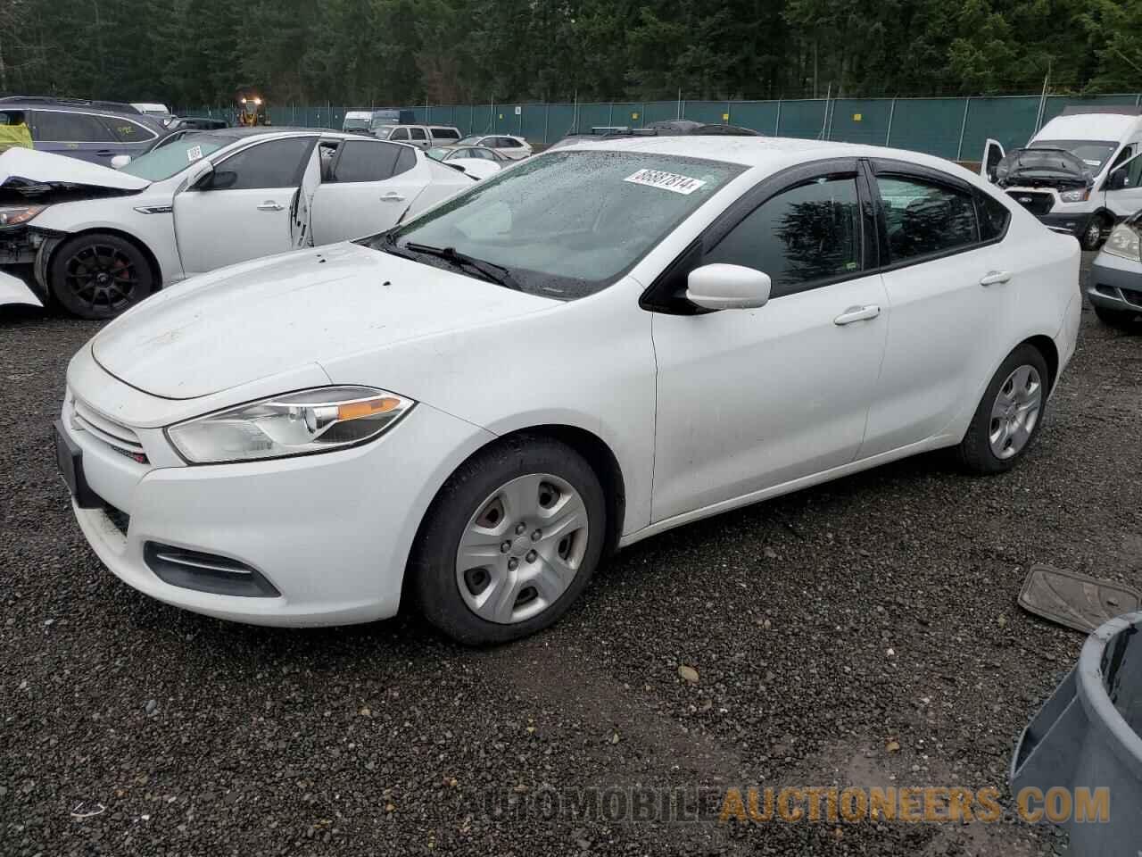 1C3CDFAA2GD755704 DODGE DART 2016