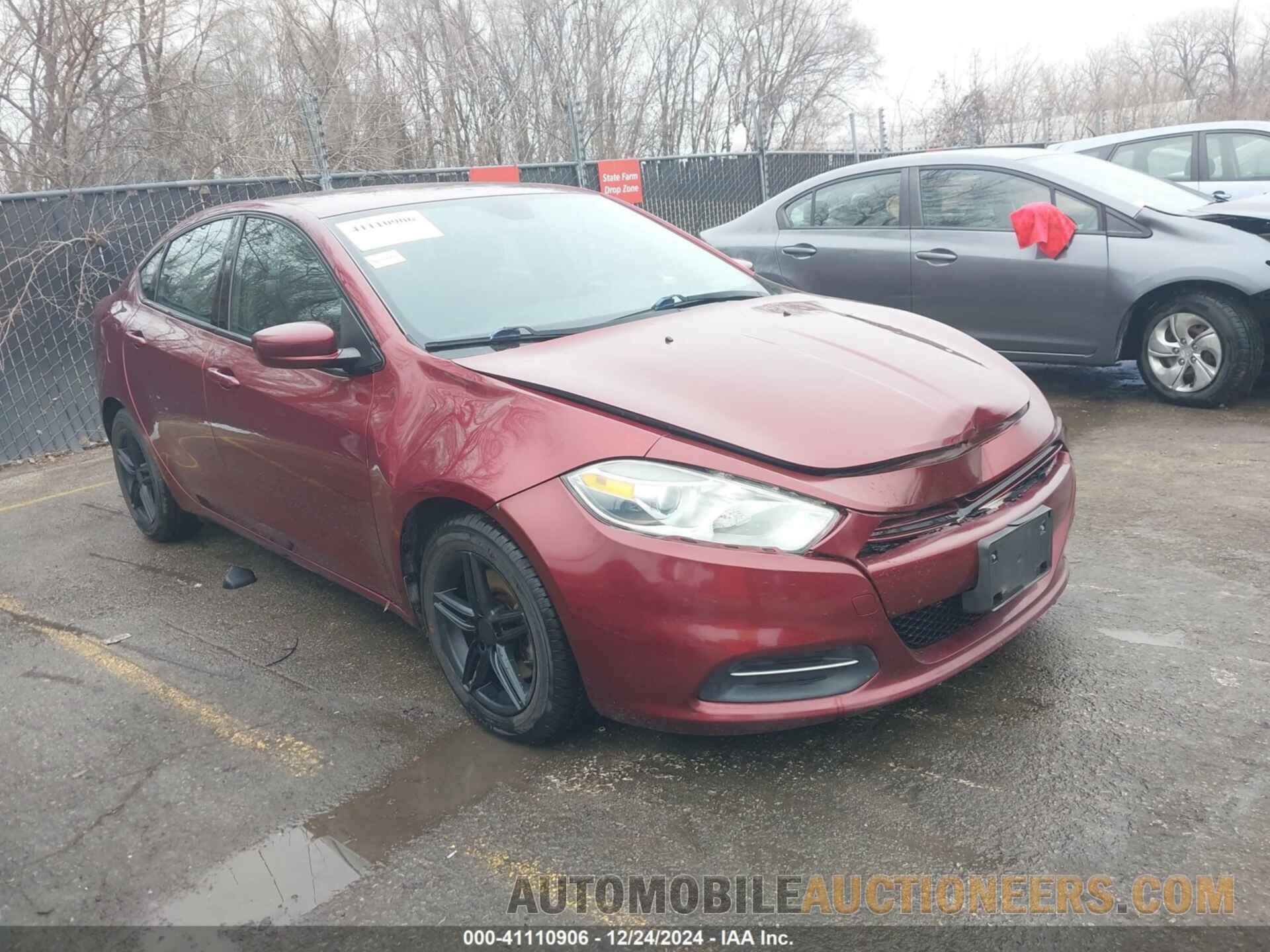 1C3CDFAA3FD276240 DODGE DART 2015