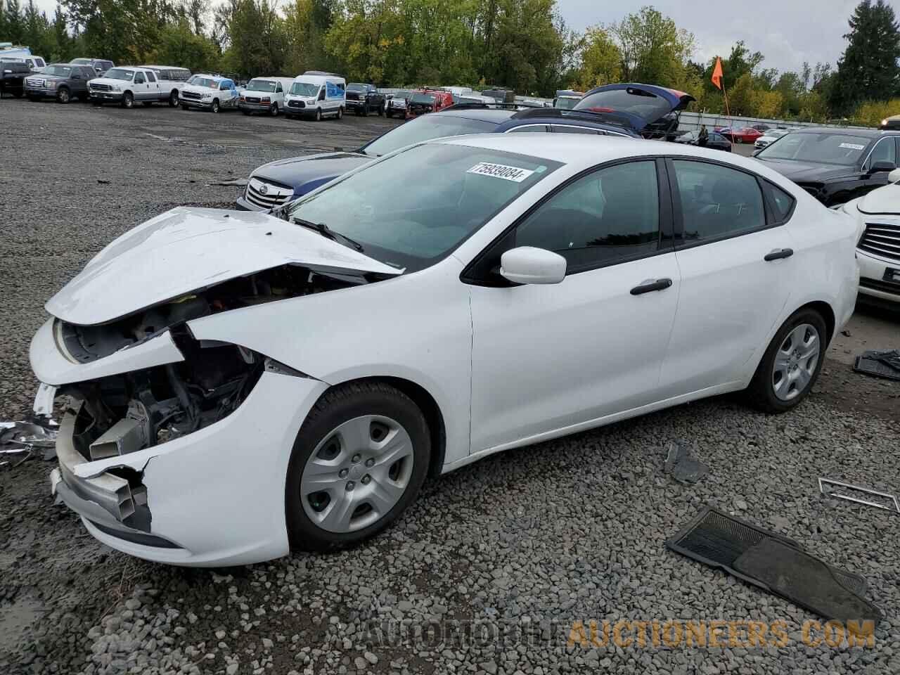 1C3CDFAA4FD298442 DODGE DART 2015