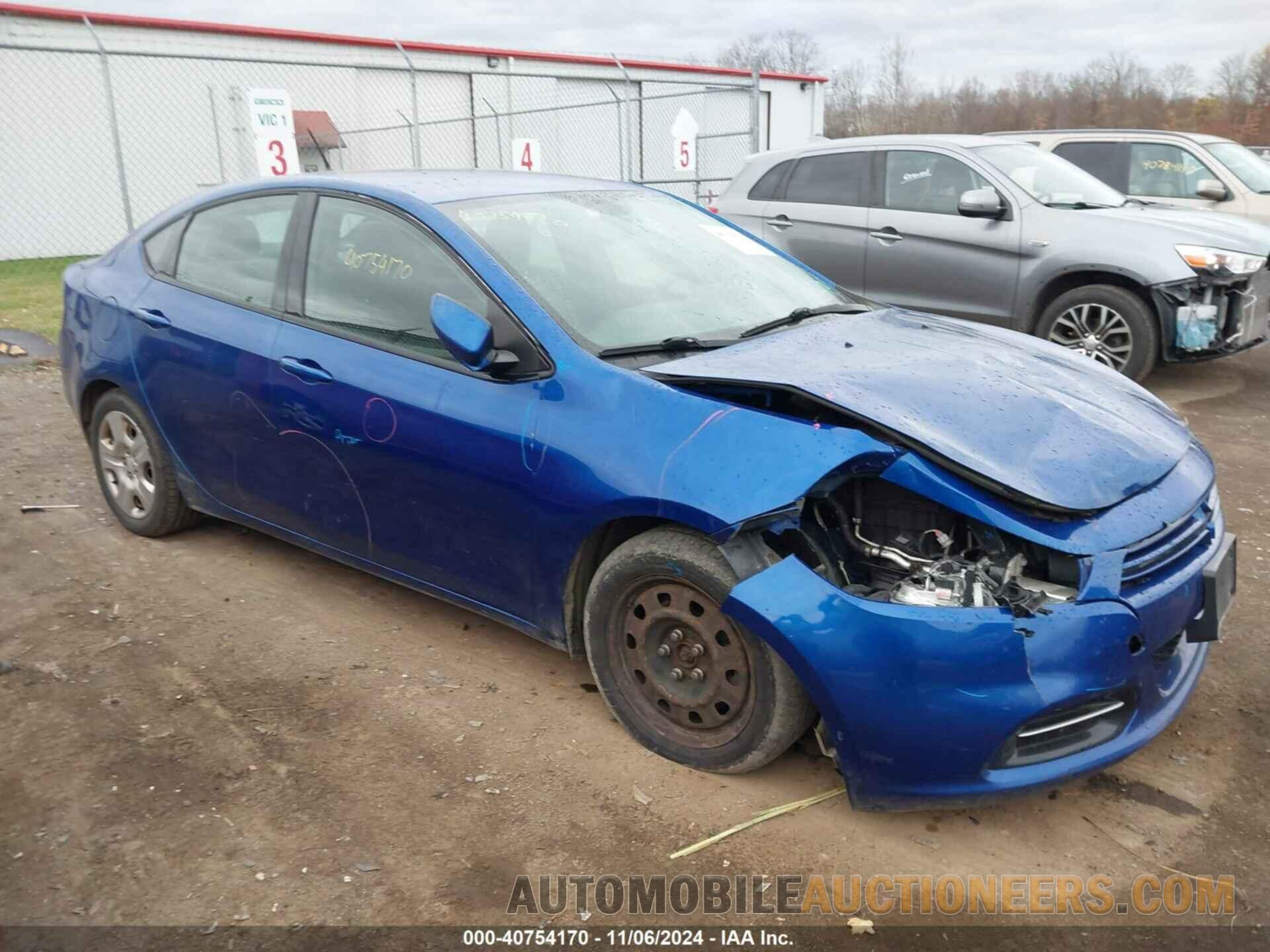 1C3CDFAA5ED698878 DODGE DART 2014